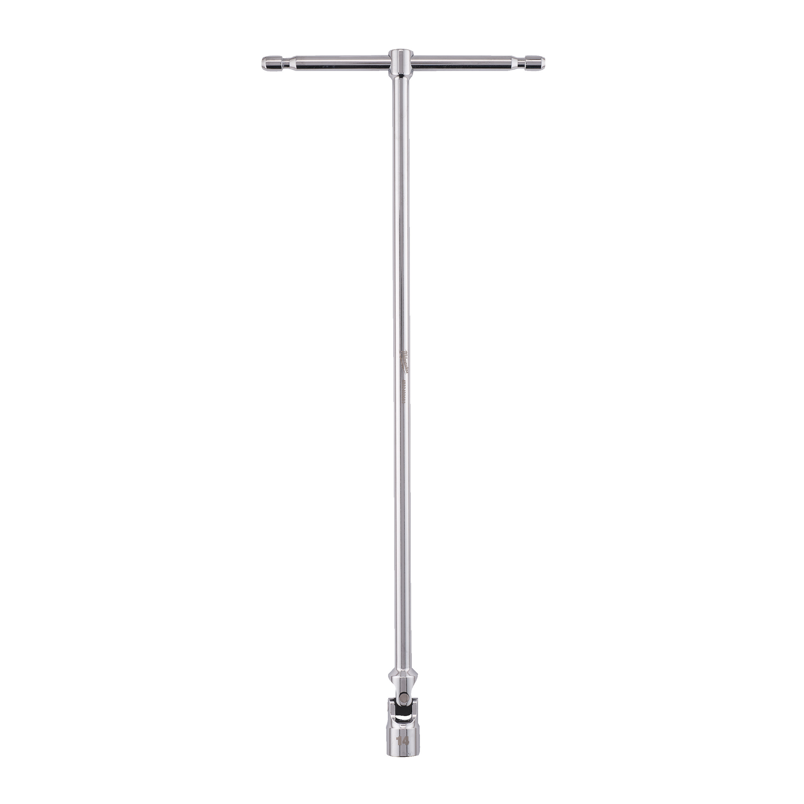 Llave en “T” articulada con vaso hexagonal 14mm