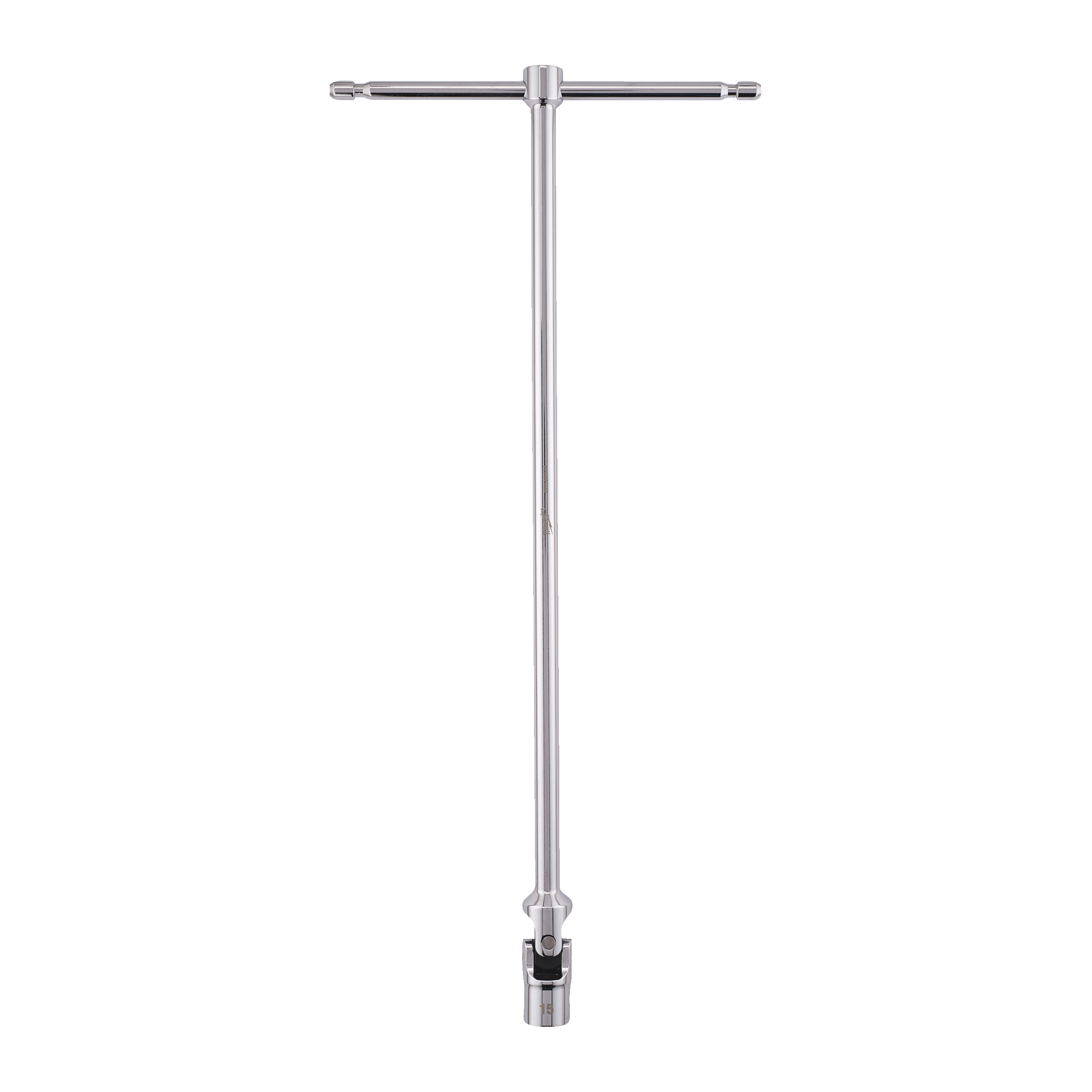 Llave en “T” articulada con vaso hexagonal 15mm