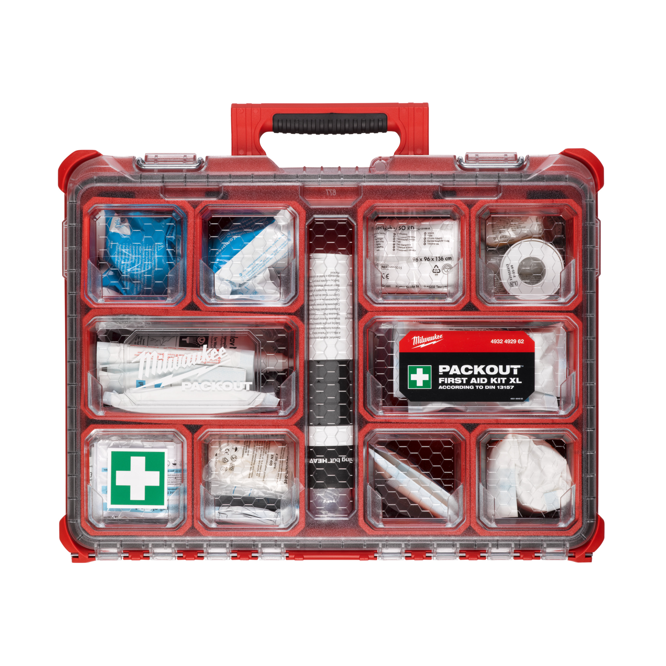 KIT DE PRIMEROS AUXILIOS PACKOUT™ XL DIN 13157
