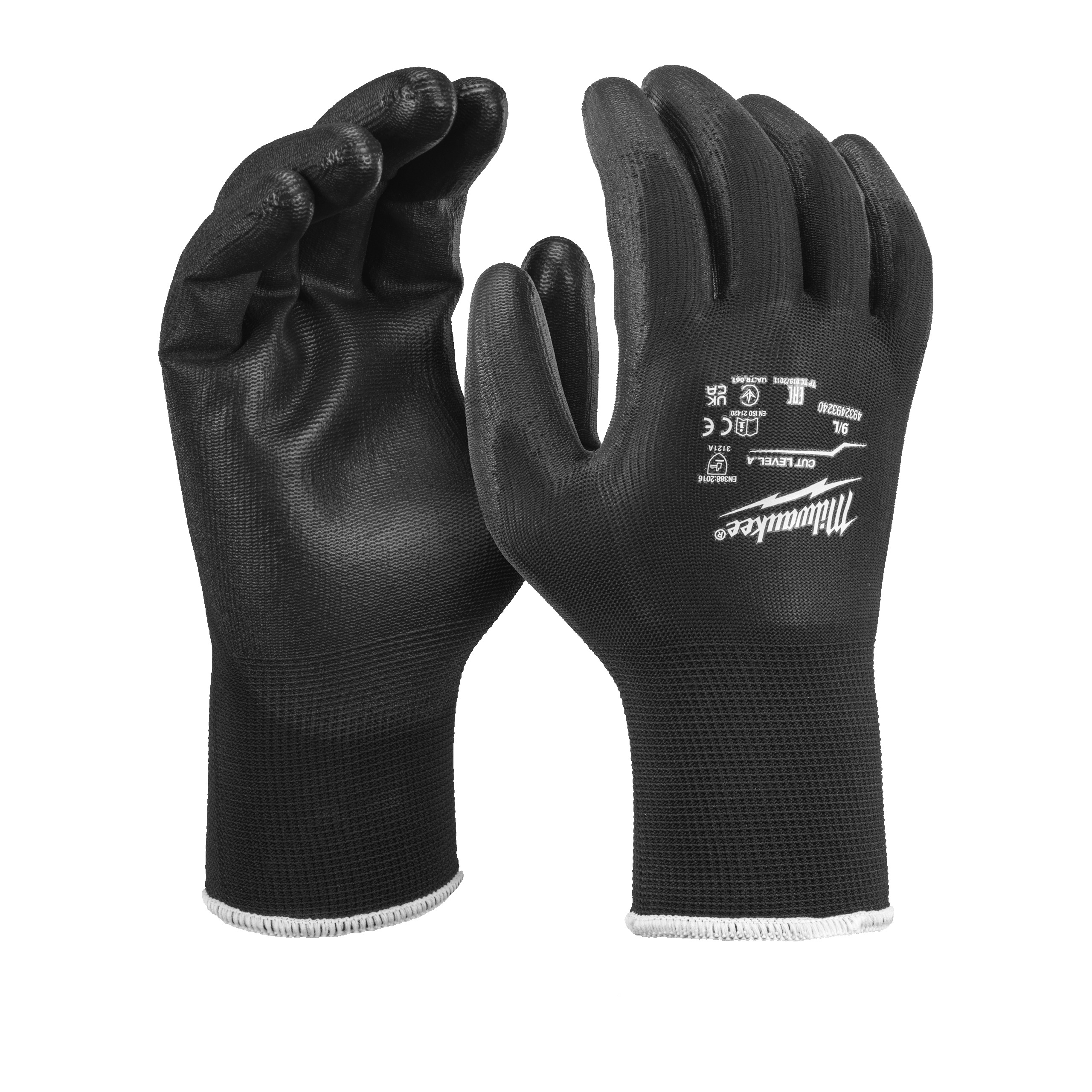 Guantes anticorte de poliuretano de nivel A - 11/XXL - 12 pares