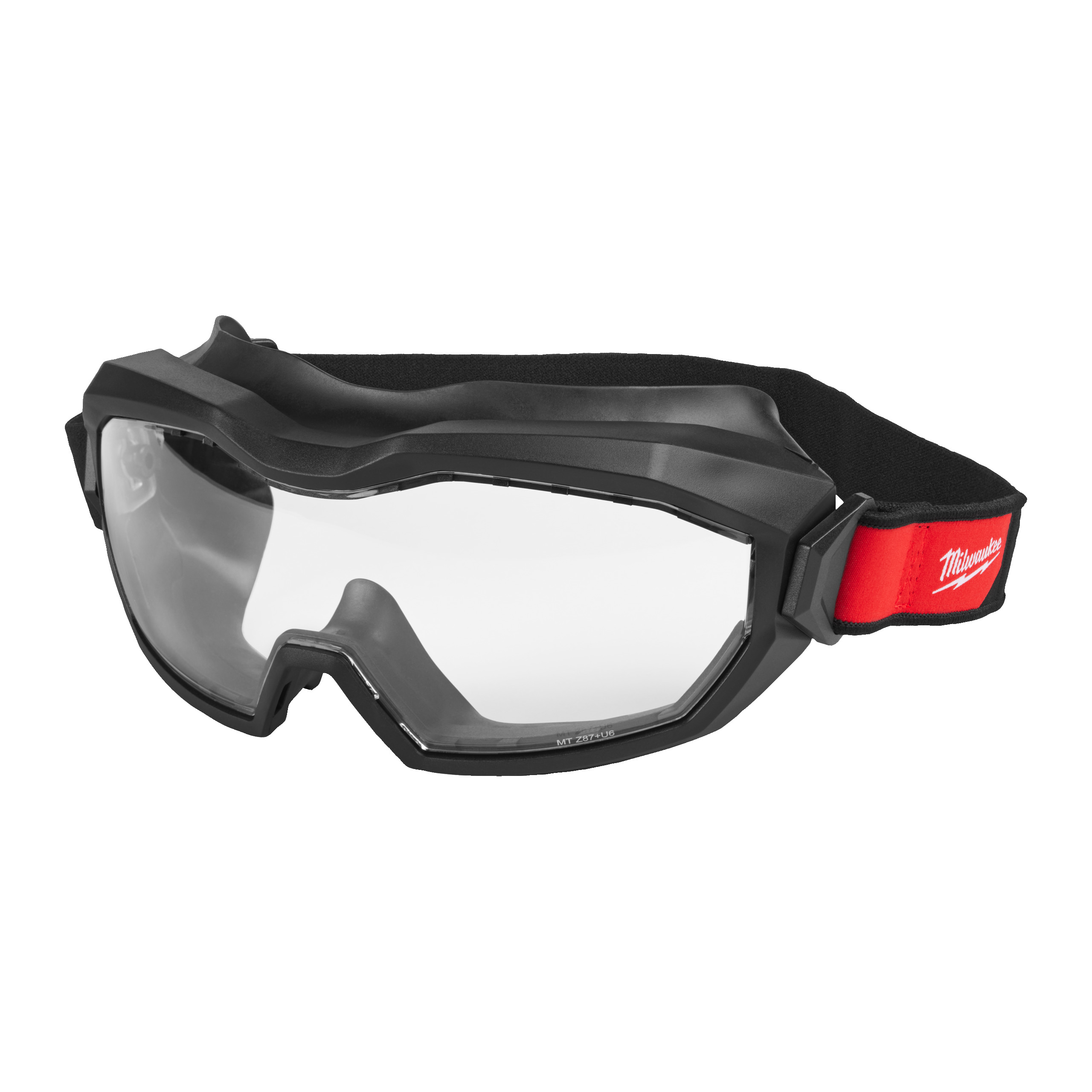 Gafas de protección panorámicas de perfil alto transparentes