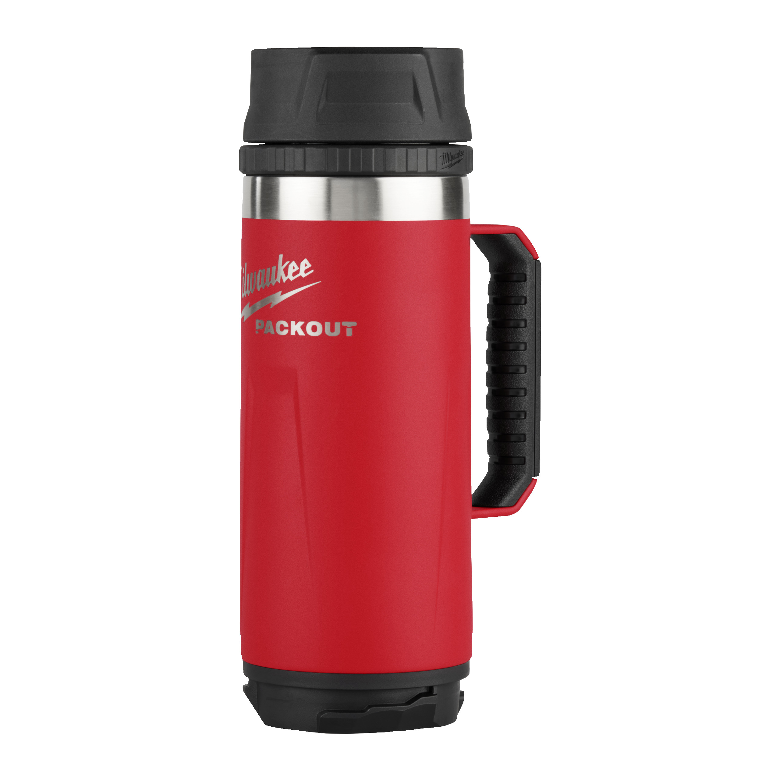 Taza térmica PACKOUT™ de 532ml tapa deslizante roja