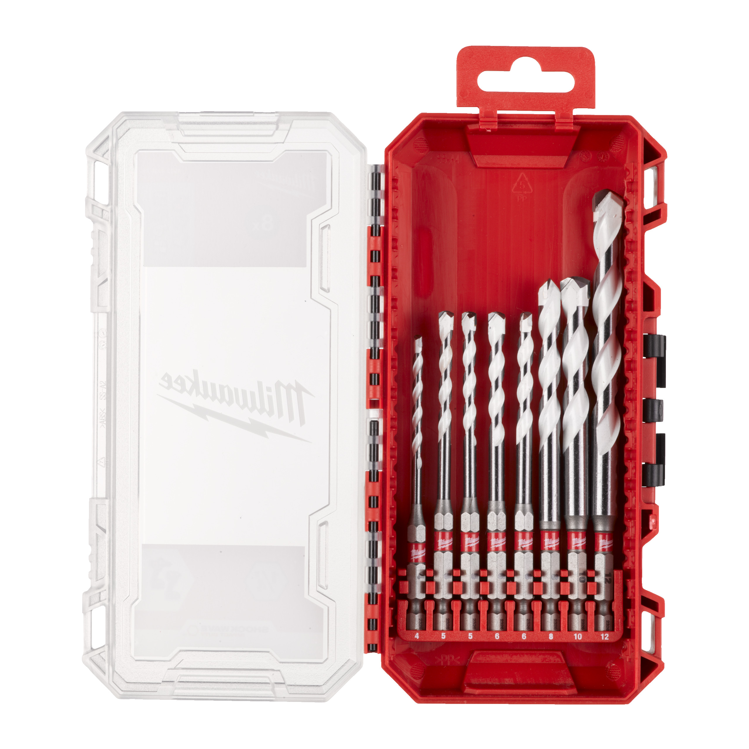 Estuche de 8 brocas multimaterial
