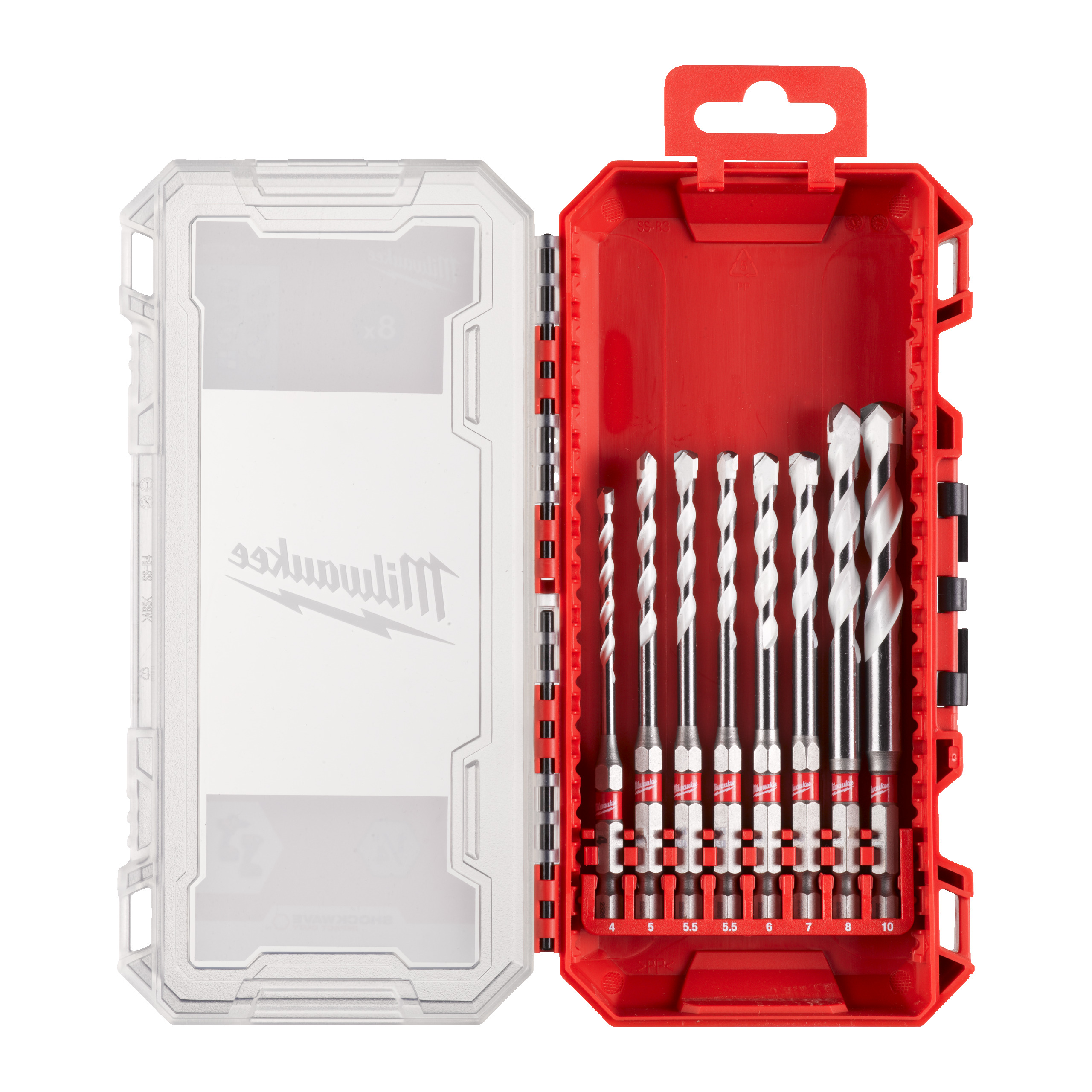Estuche de 8 brocas multimaterial