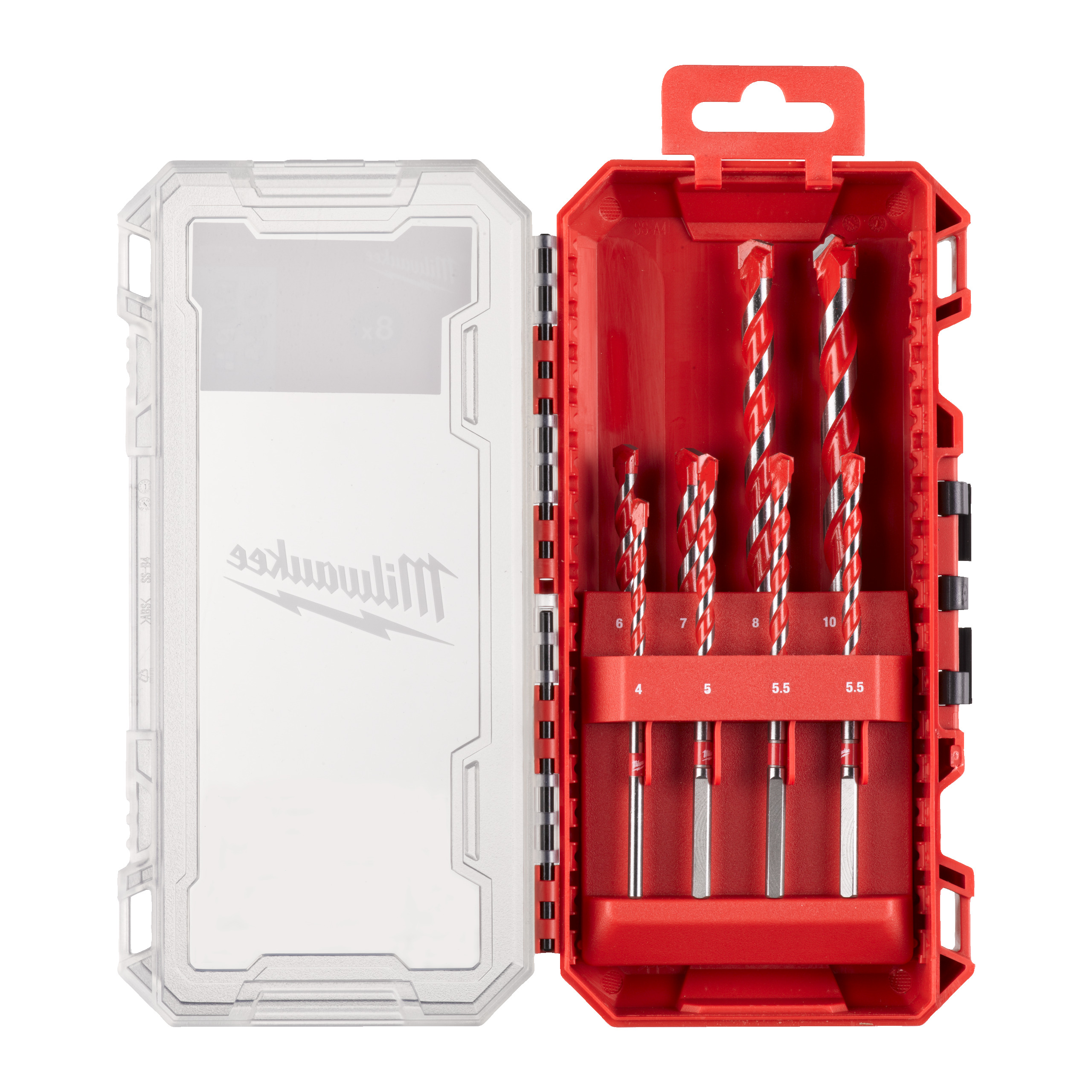 Estuche de 8 brocas para hormigón Premium