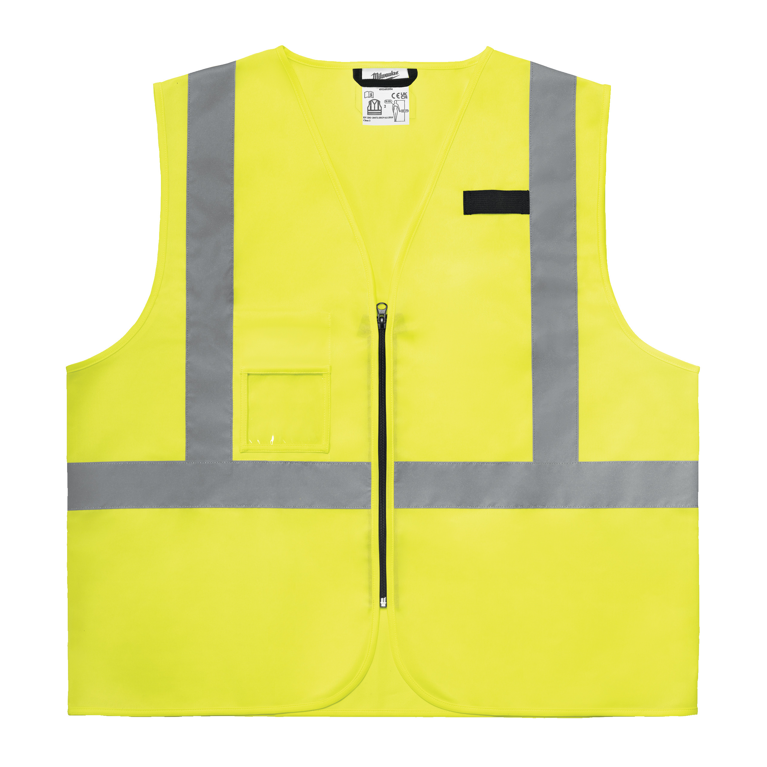 Chaleco de alta visibilidad amarillo contractor L/XL