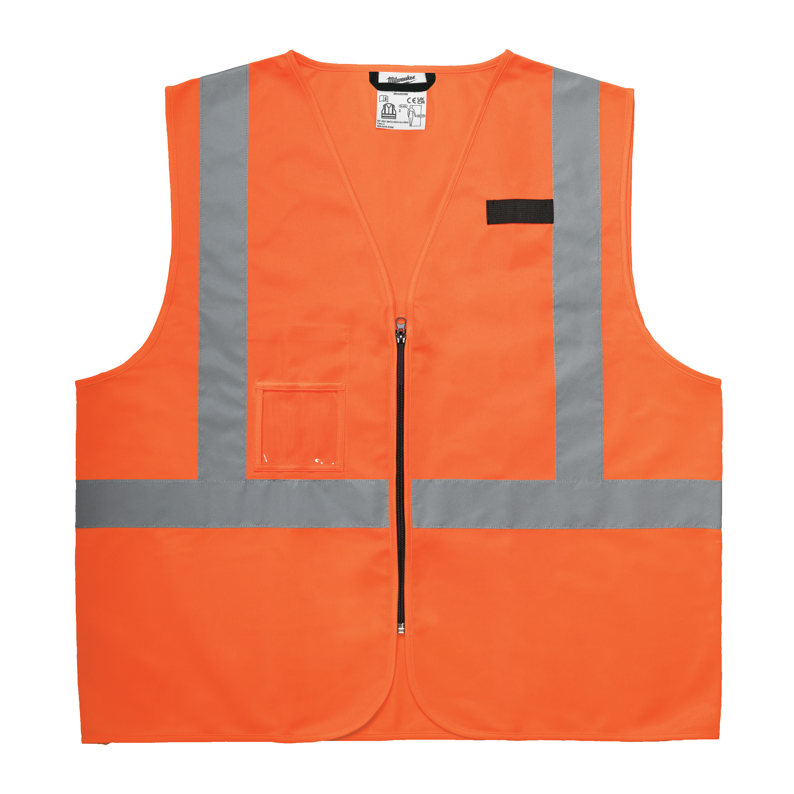 Chaleco alta visibilidad naranja contractor 4XL/5XL