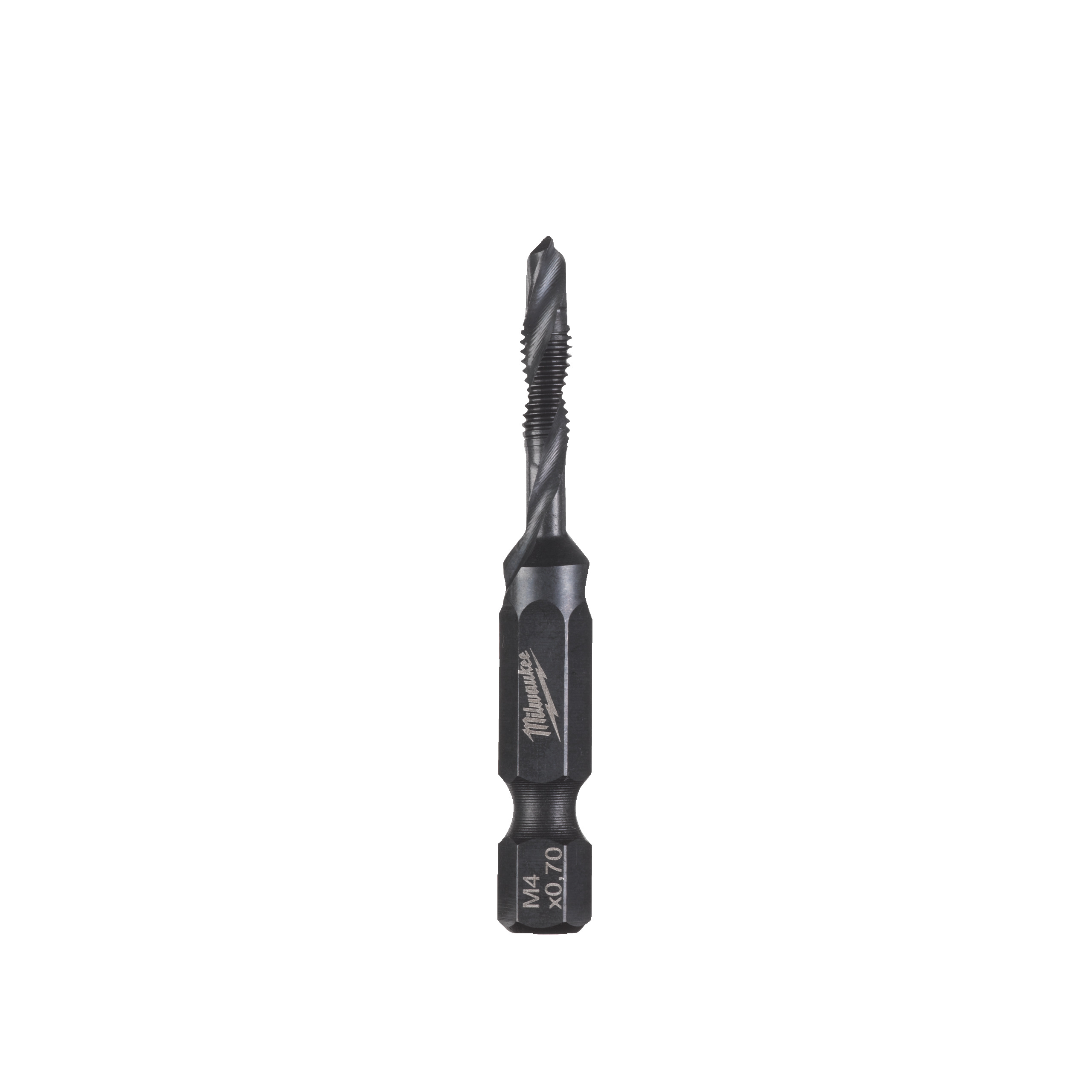 Broca Roscada HSS-G 1/4" M4 x 52mm - 1ud