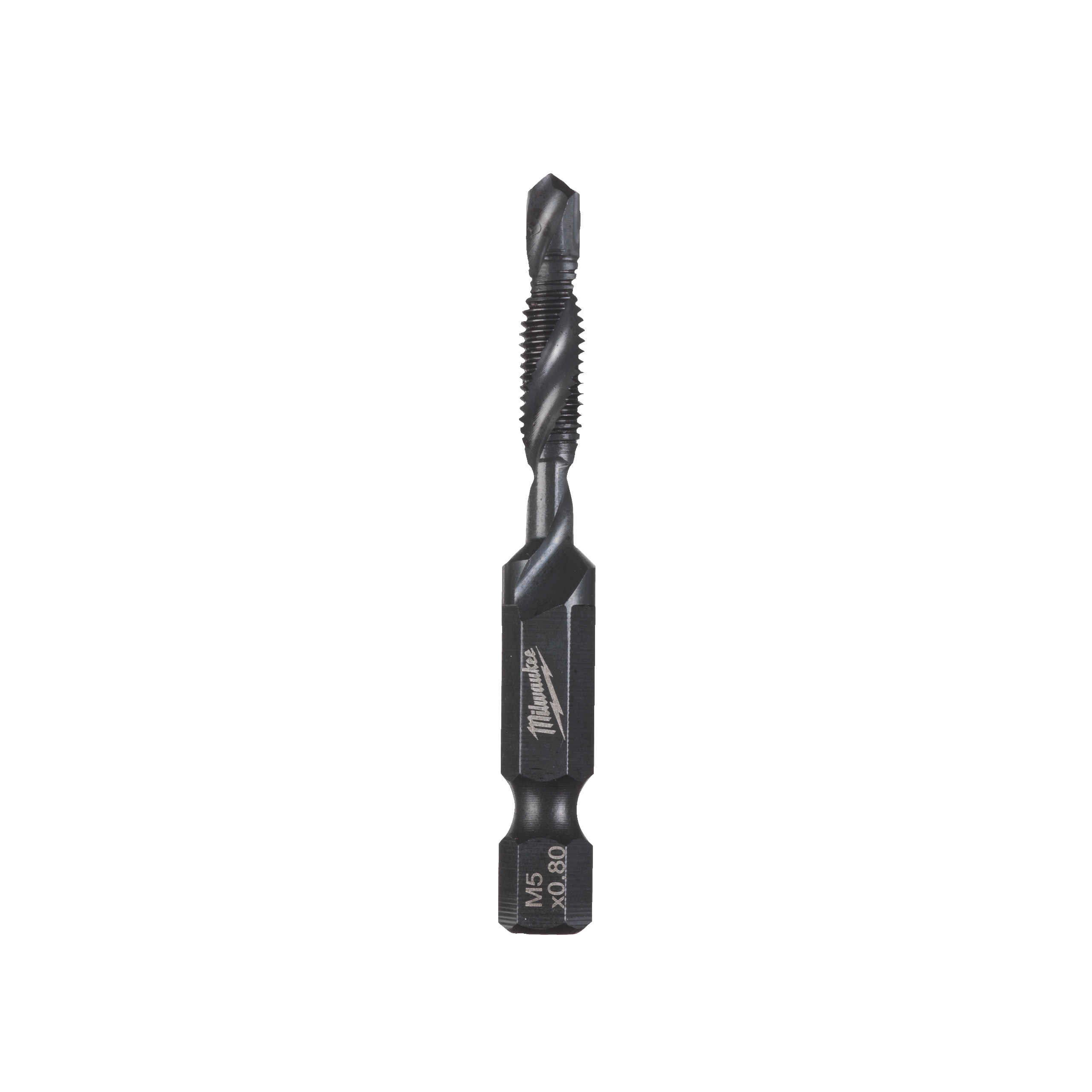 Broca Roscada HSS-G 1/4" M5 x 57mm - 1ud