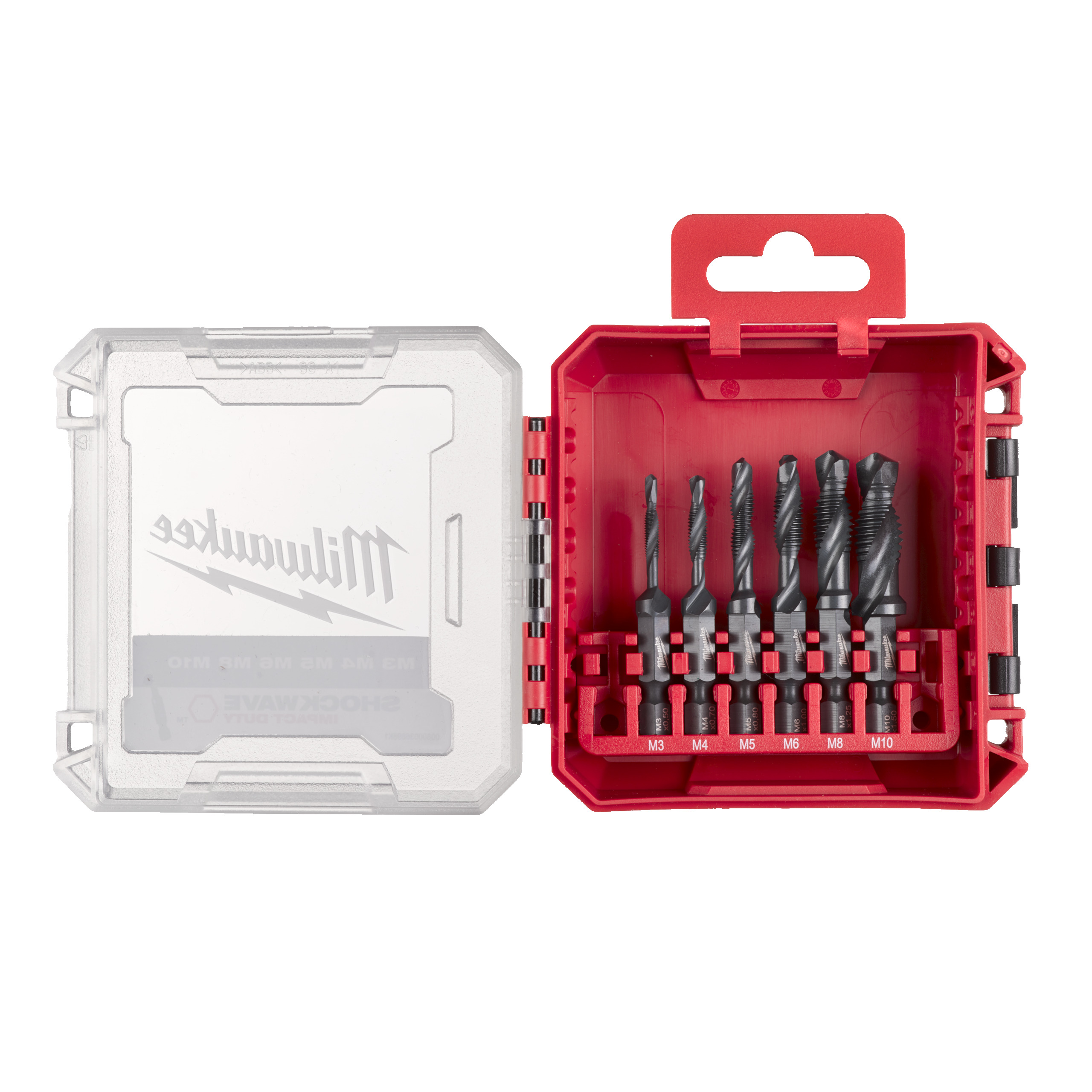 Estuche de 6 brocas Roscadas HSS-G