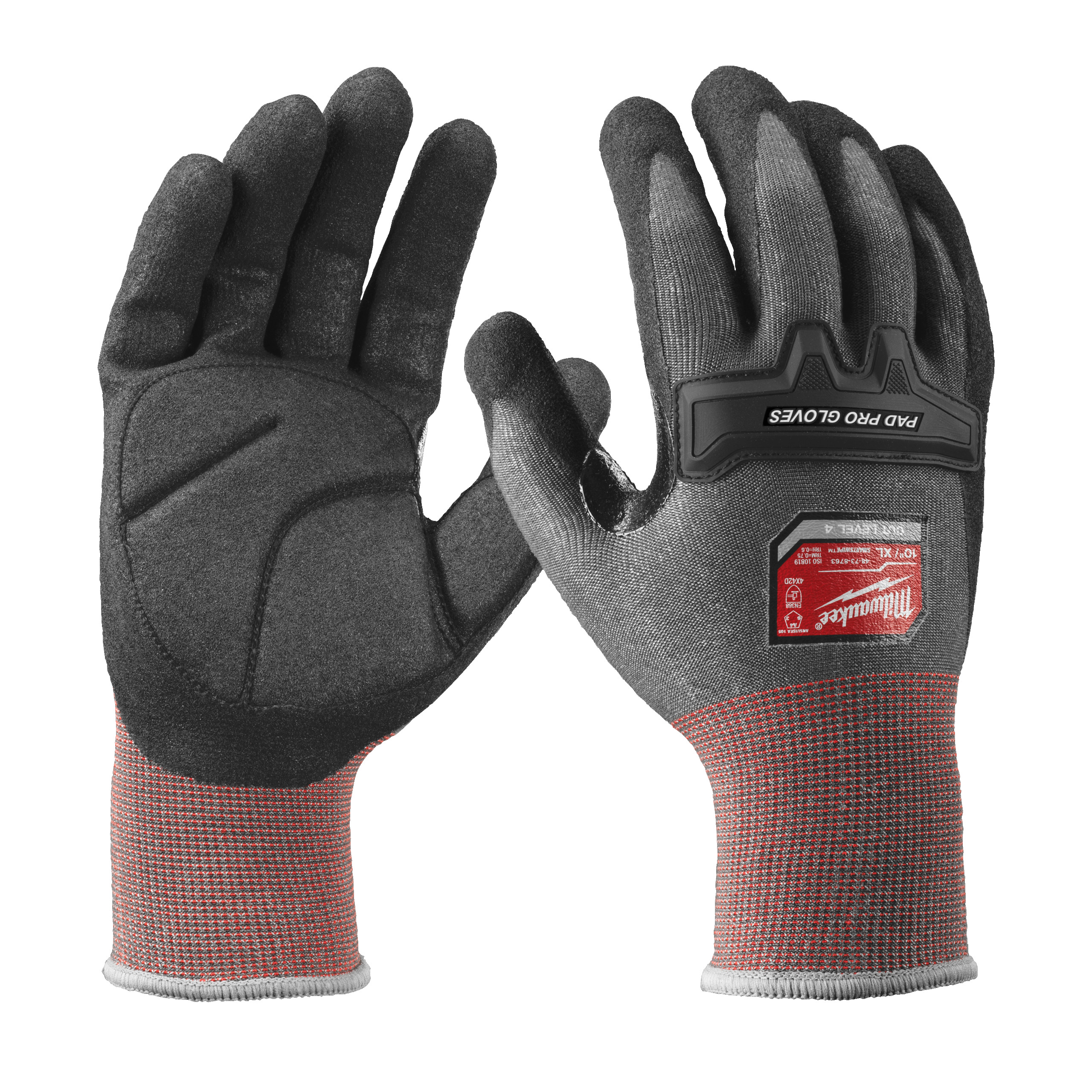 Guantes acolchados y anticorte nivel D - 8/M
