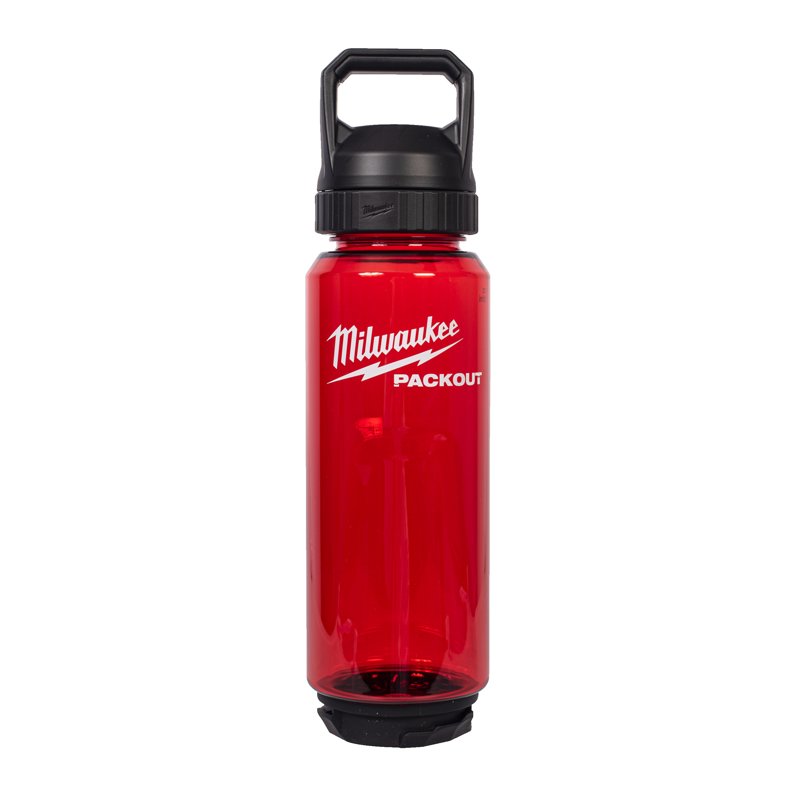Botella de plástico PACKOUT™ de 1.005ml roja