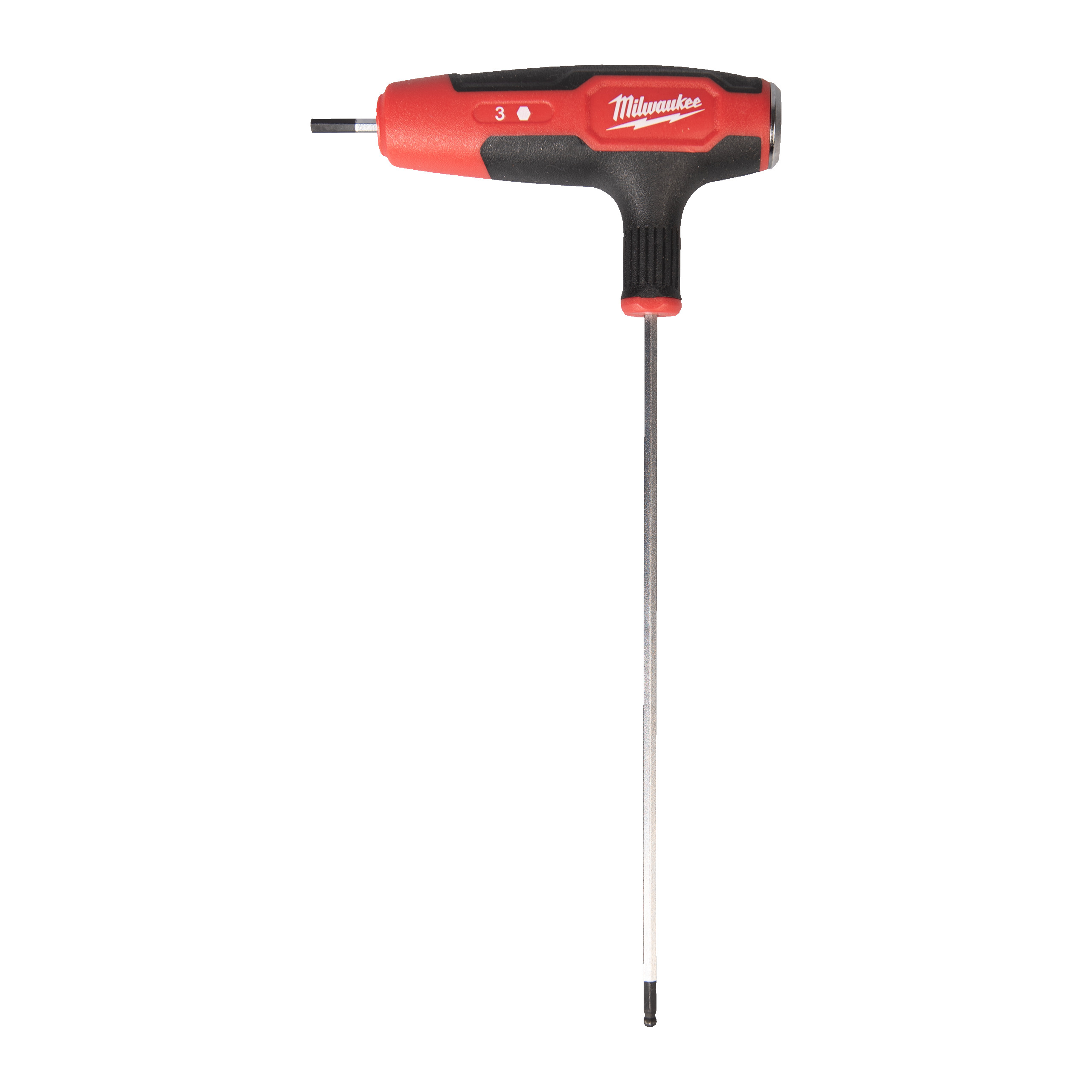 Llave en T macho con mango hex. 3mm