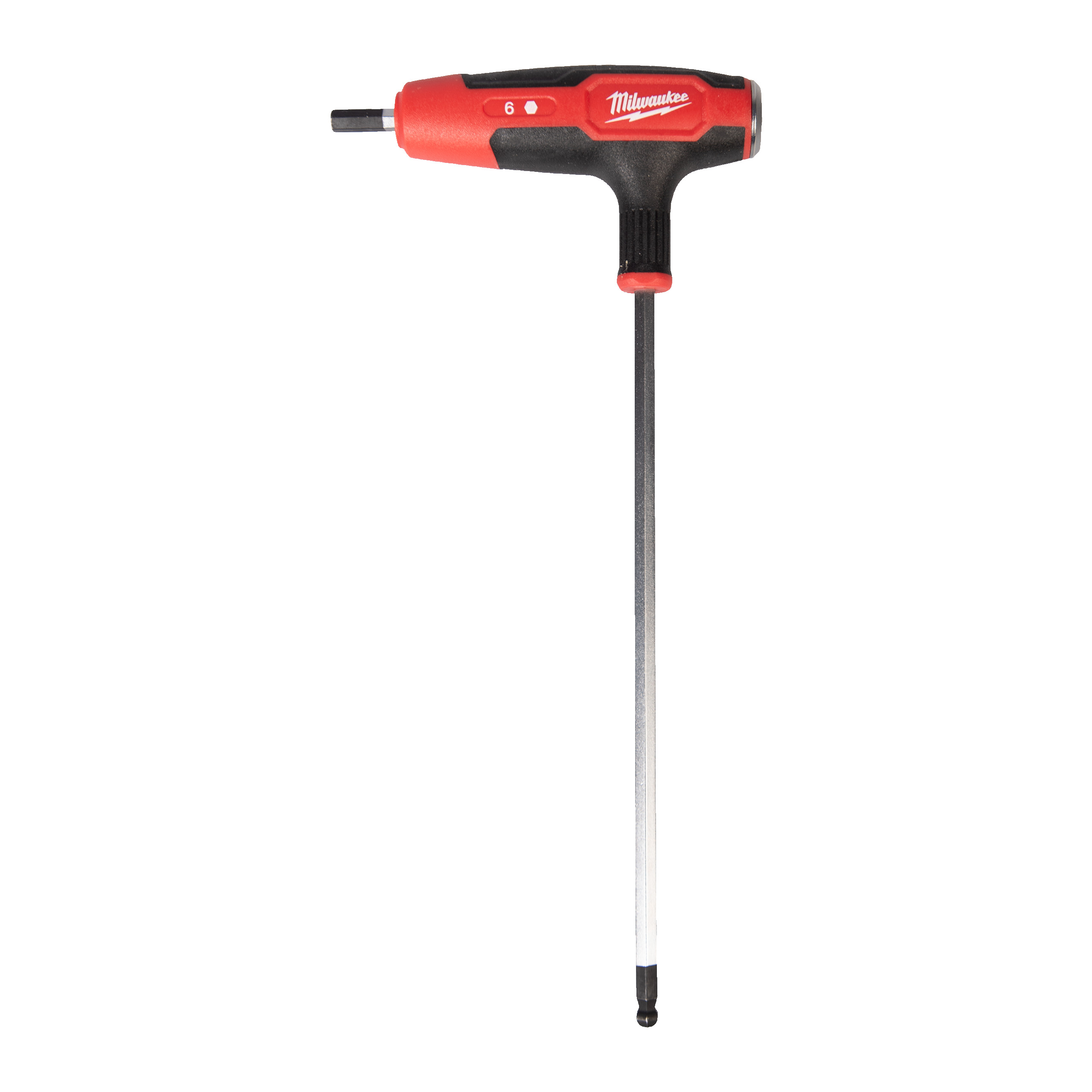 Llave en T macho con mango hex. 6mm