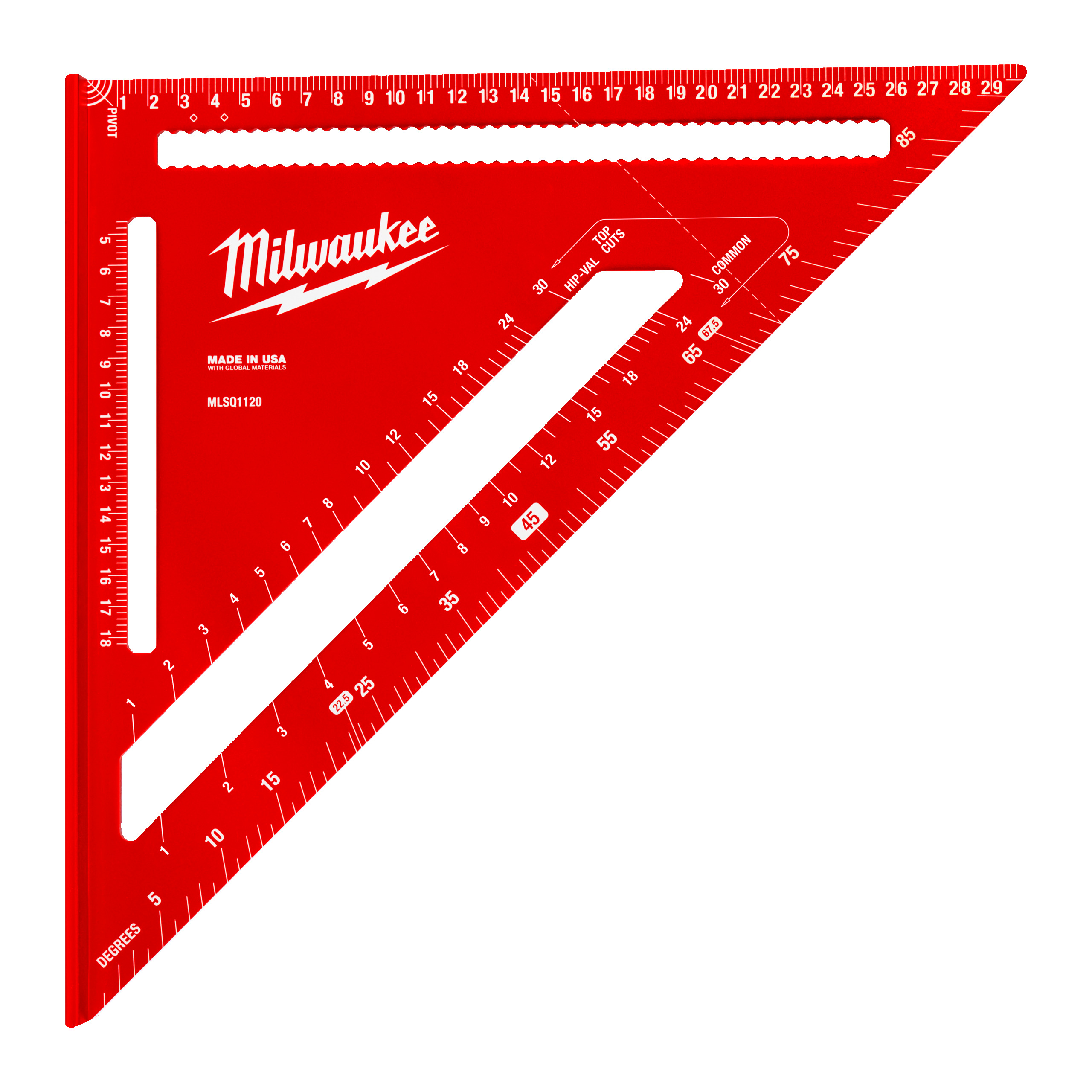 Escuadra carpintero Métrica 30x30cm