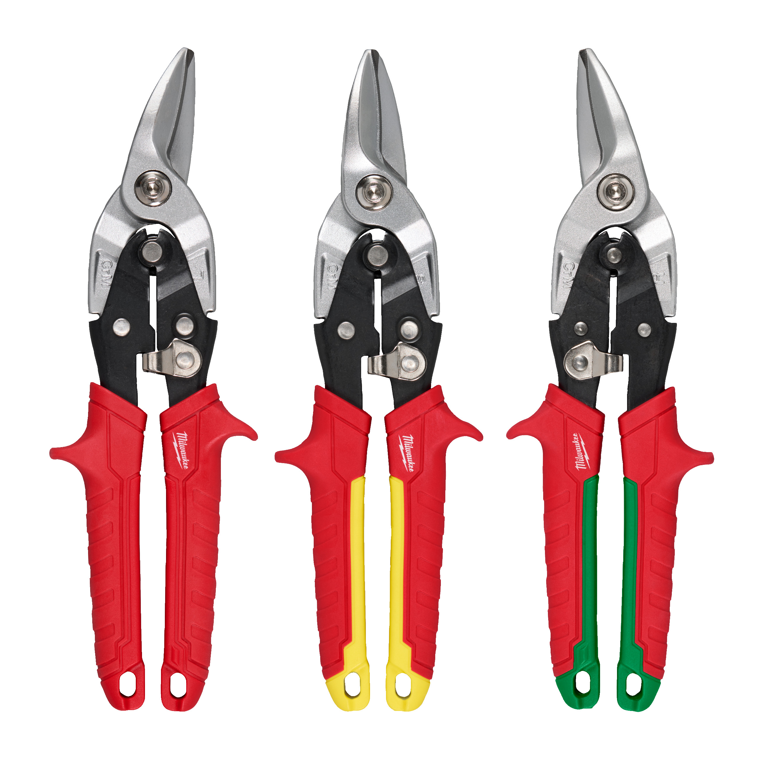 Kit de 3 tijeras cortachapa (corte izquierda 4932499011, corte derecha 4932499014 y corte recto 4932499018)