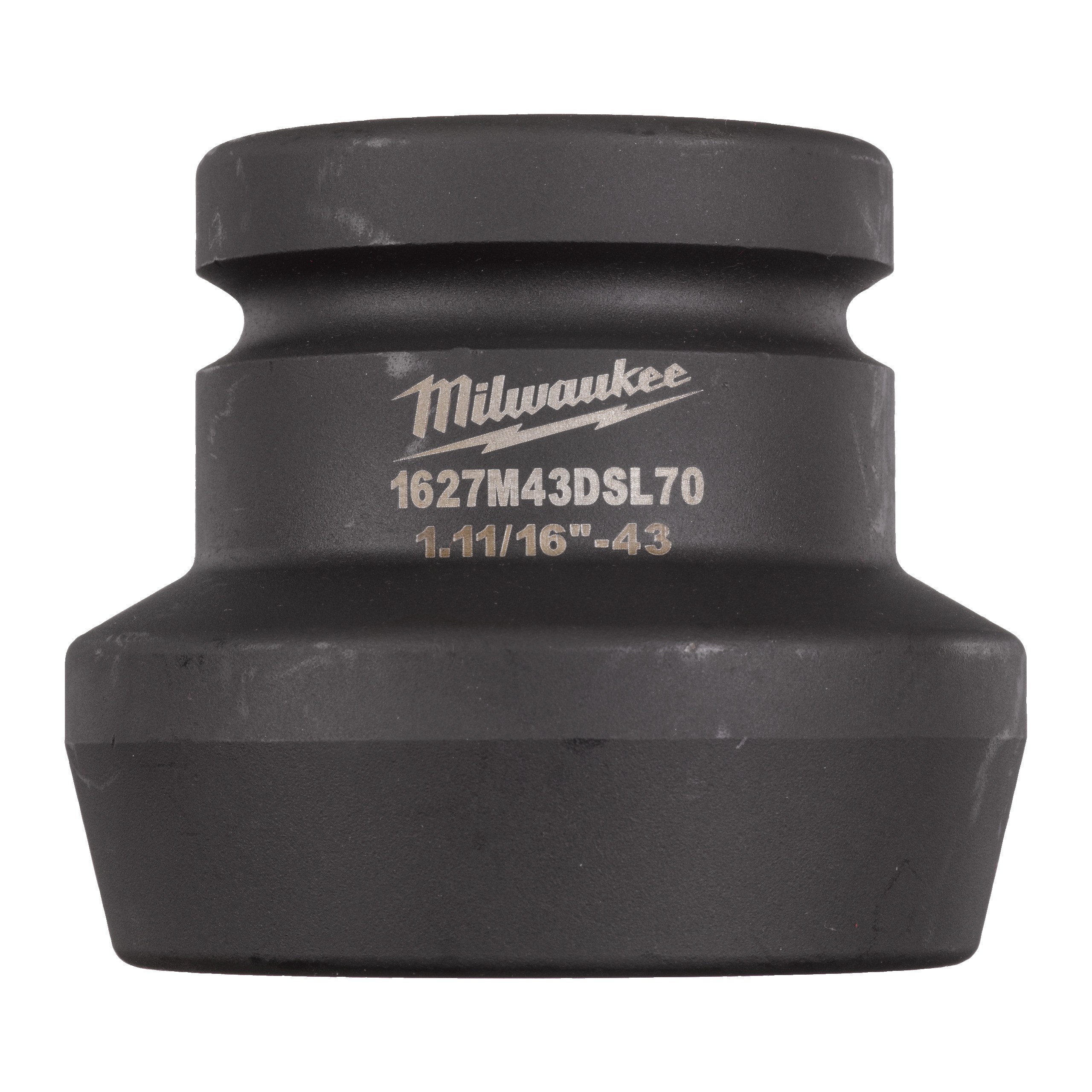 Vaso de impacto 1" corto 1-11/16" (42.86mm) Bi-Cuadrado