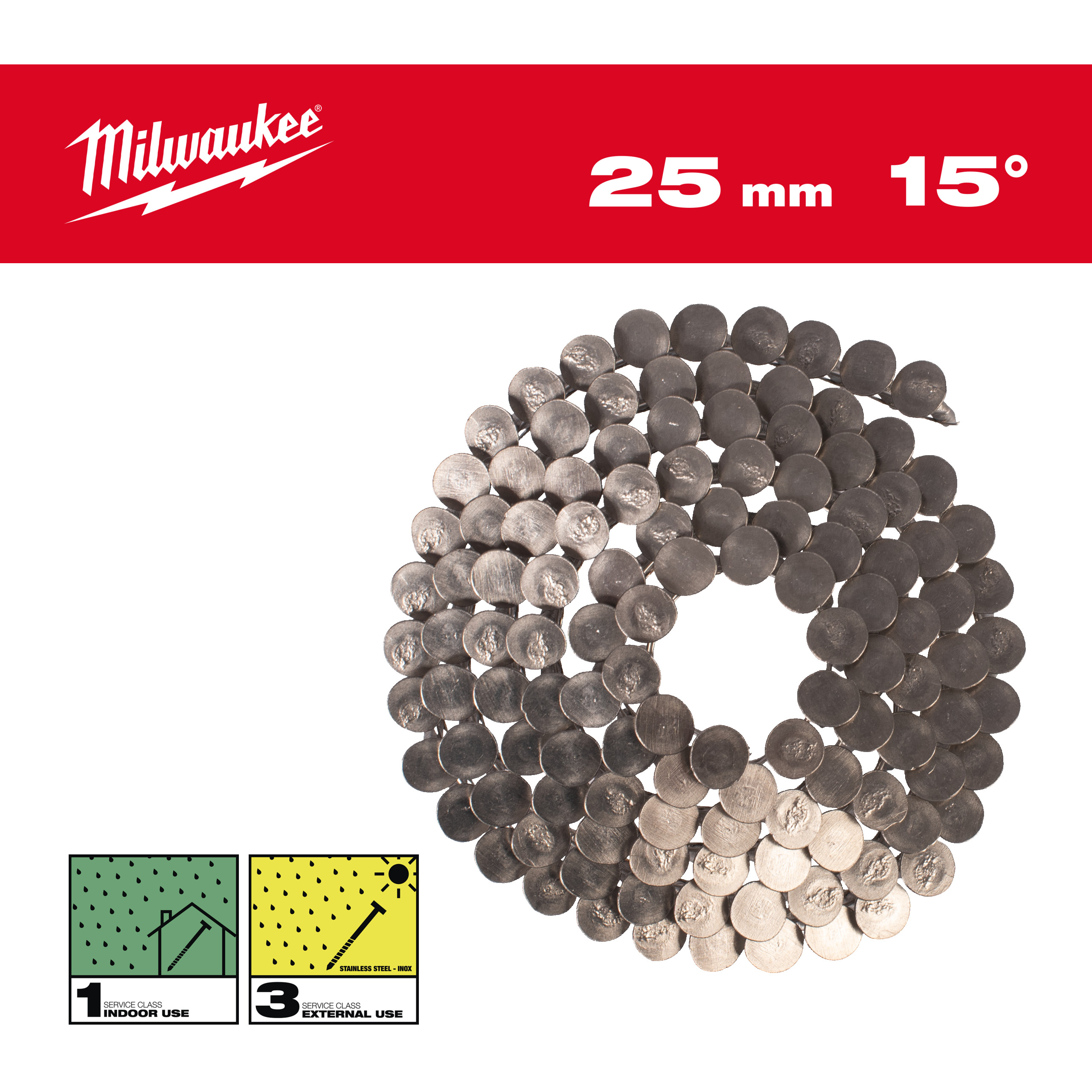 15°RH 3,05x25mm/RS/Inox-2160kpc