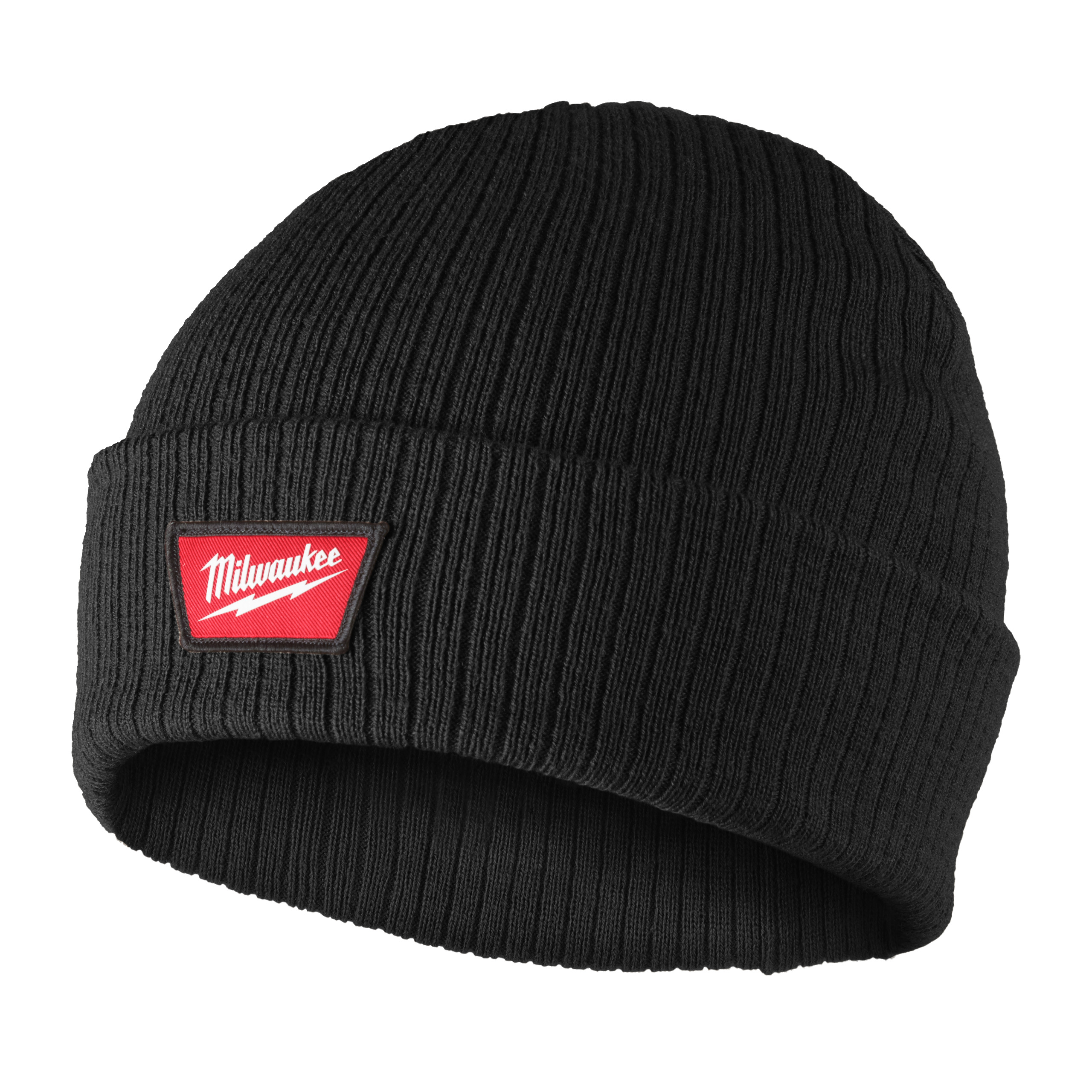 Gorro con dobladillo negro