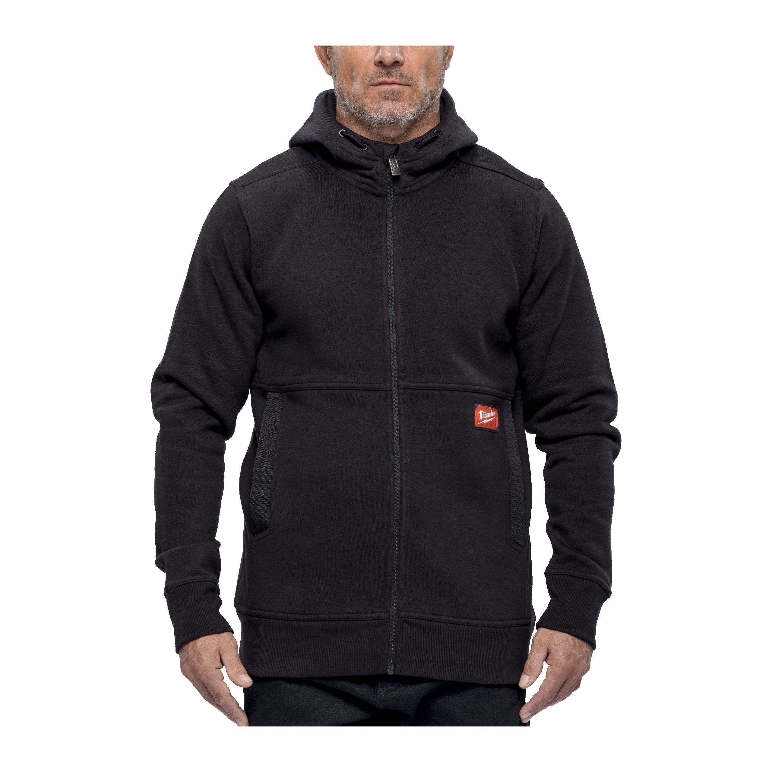 Sudadera de trabajo con cremallera GRIDIRON™ negra