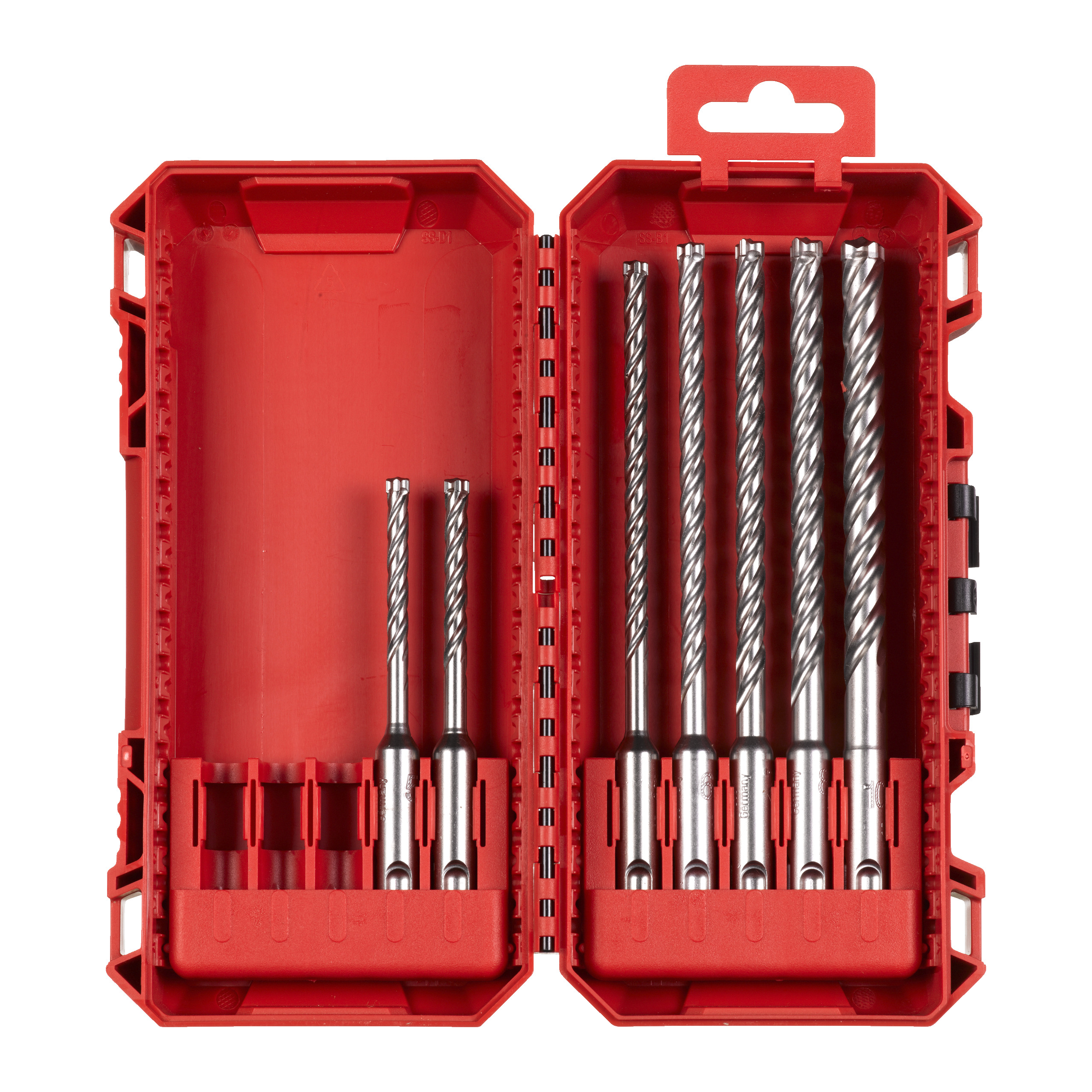 Estuche de 7 brocas SDS-Plus MX4™