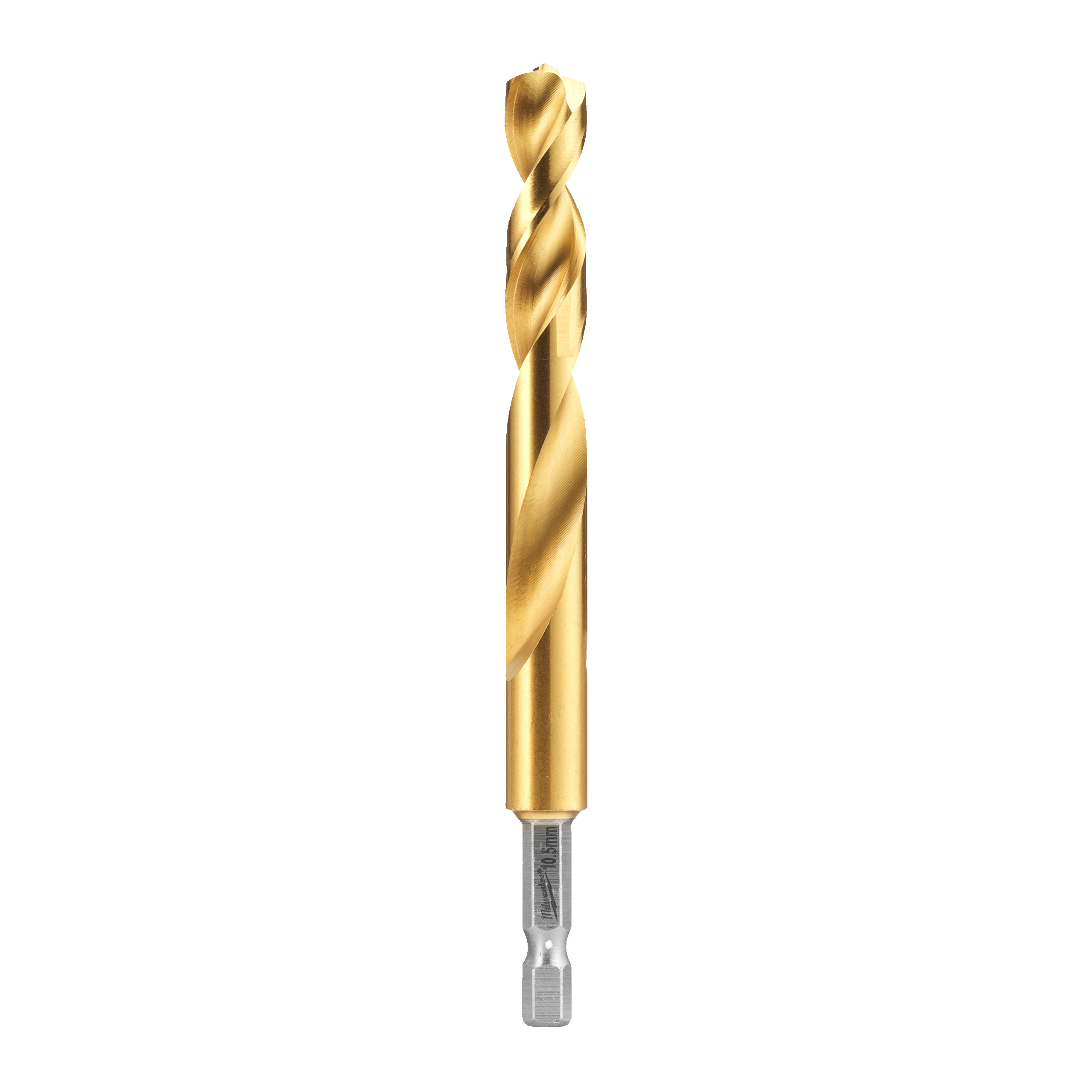 HSS-TiN Red Hex 10.5 mm - 5pcs