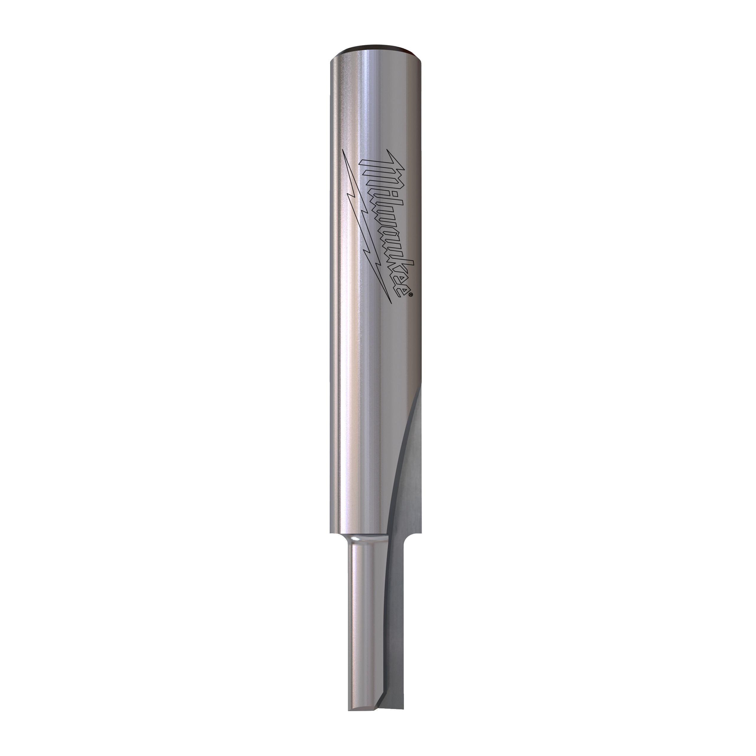 Fresa Madera ¼″ recta 2 filos 4/10/45mm