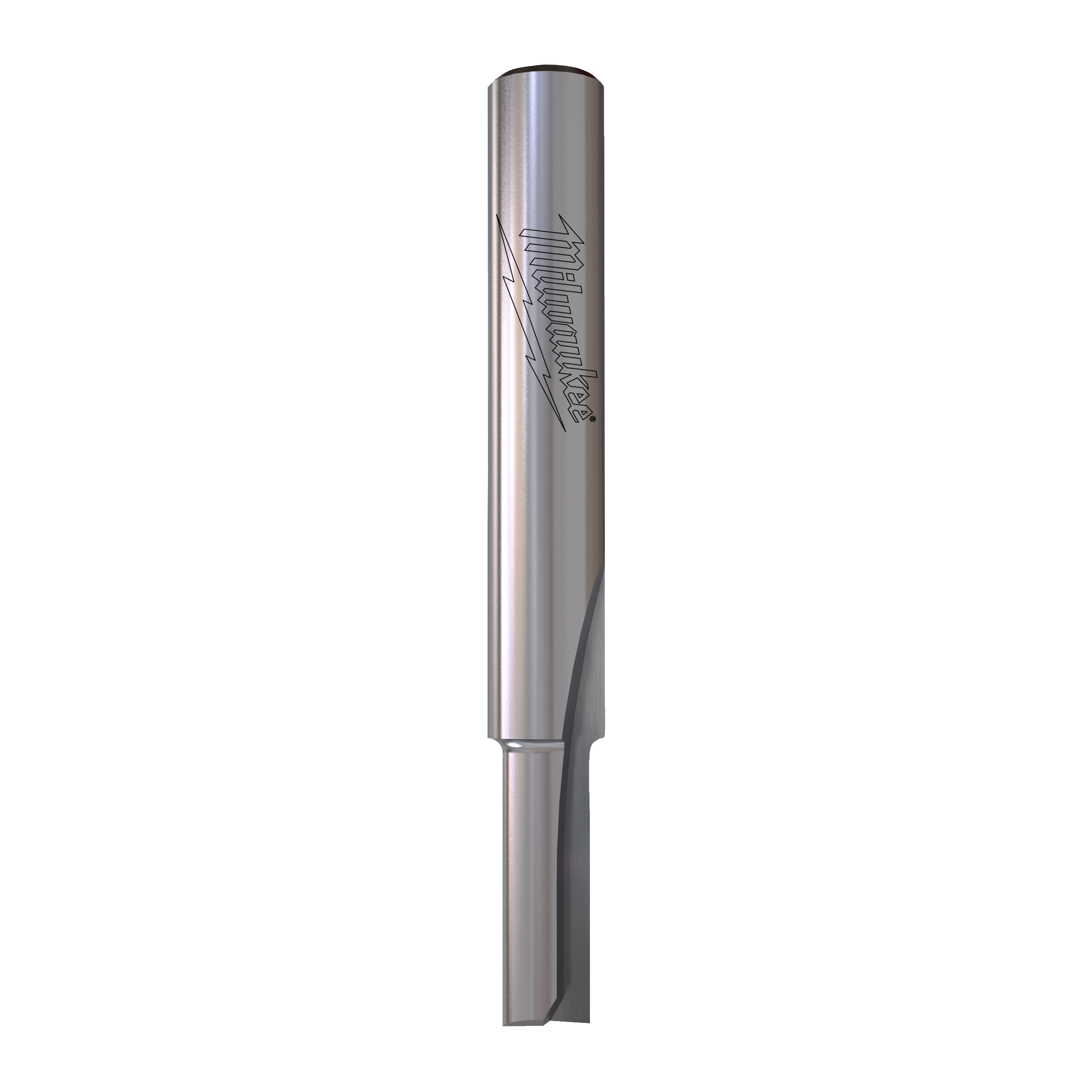 Fresa Madera ¼″ recta 2 filos 4,75/12,7/50,8mm