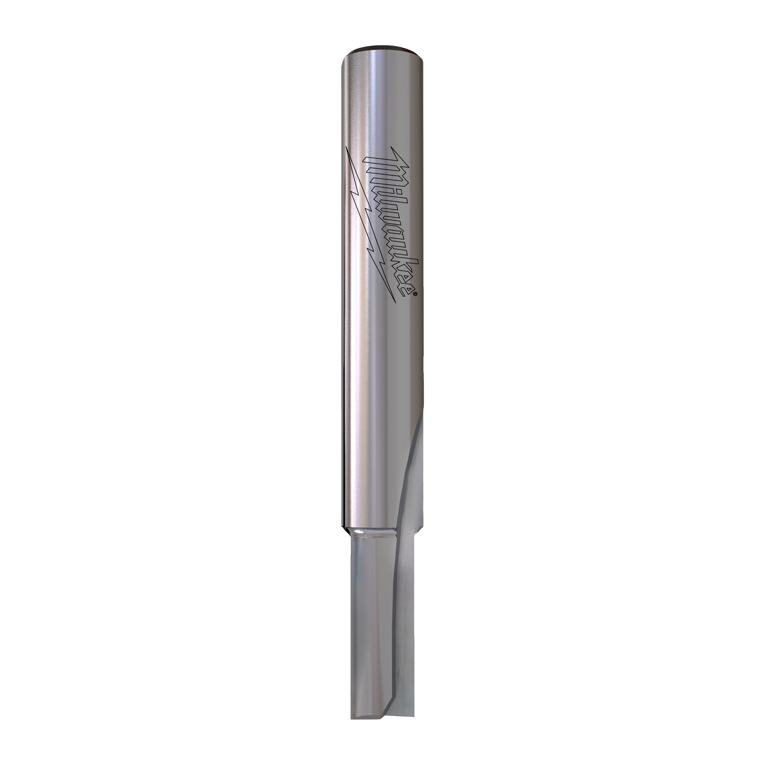 Fresa Madera ¼″ recta 2 filos 5/12/50mm