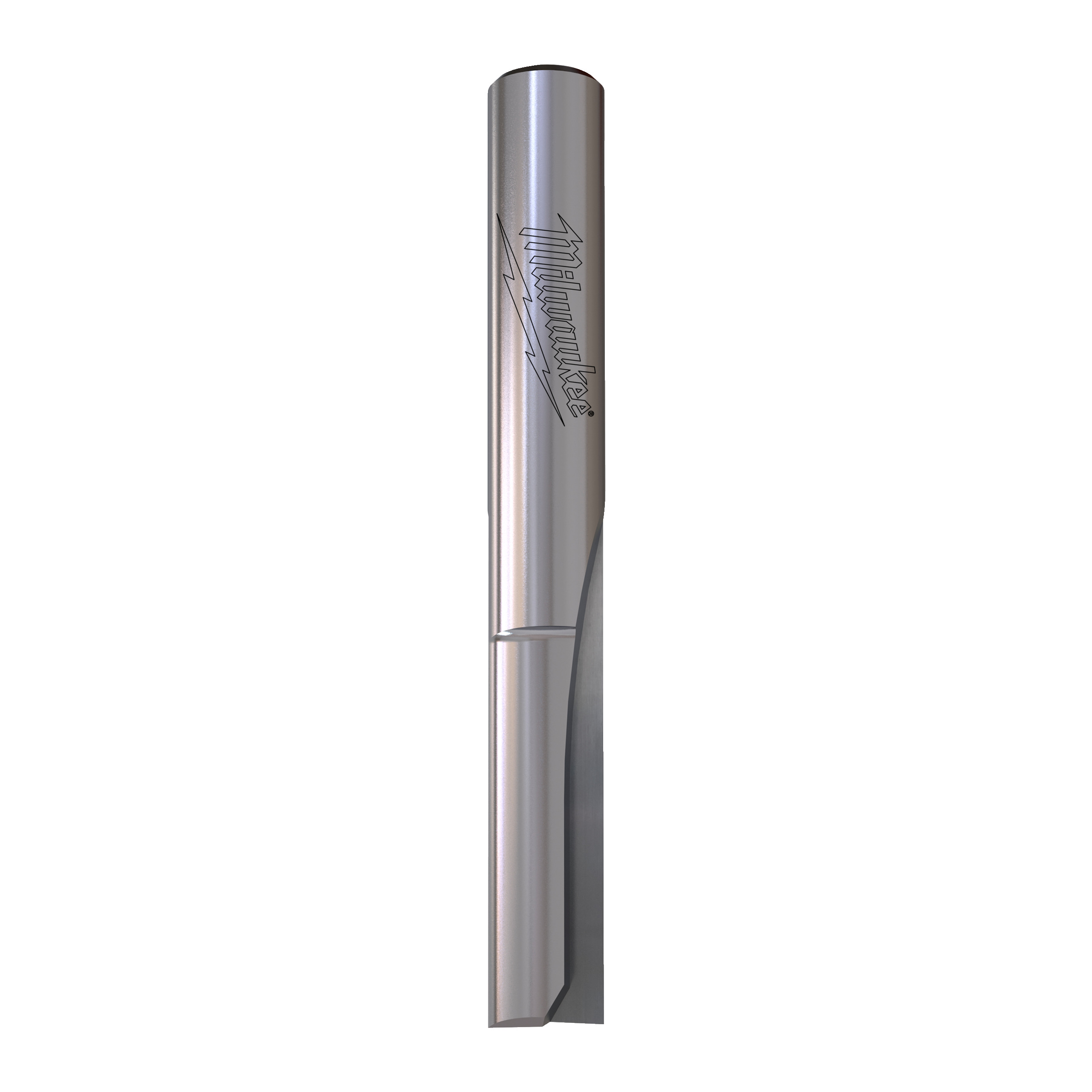 Fresa Madera ¼″ recta 2 filos 6,35/19/50,8mm