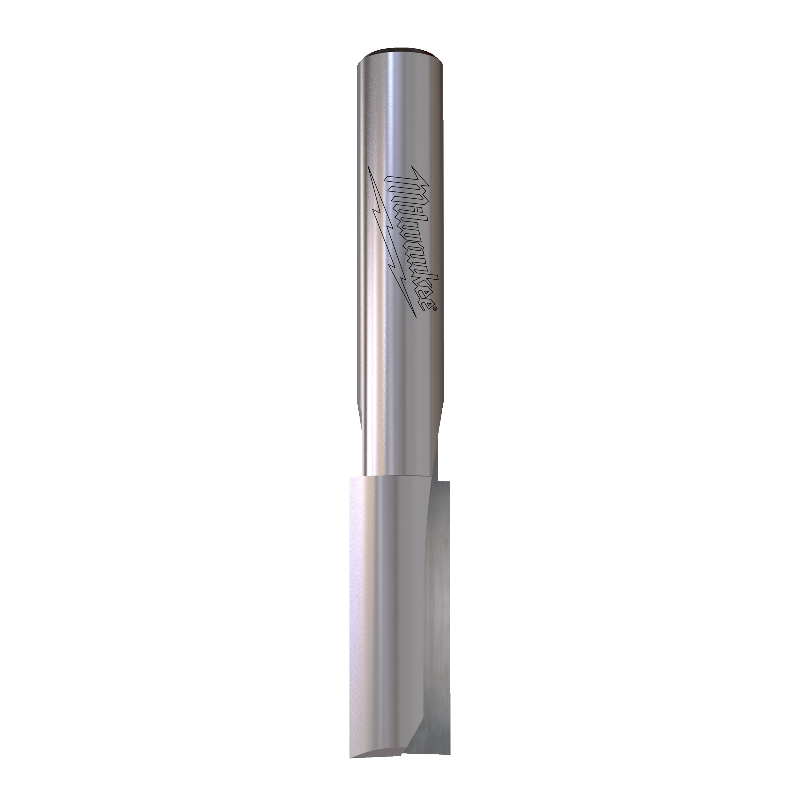 Fresa Madera ¼″ recta 2 filos 8/20/50mm