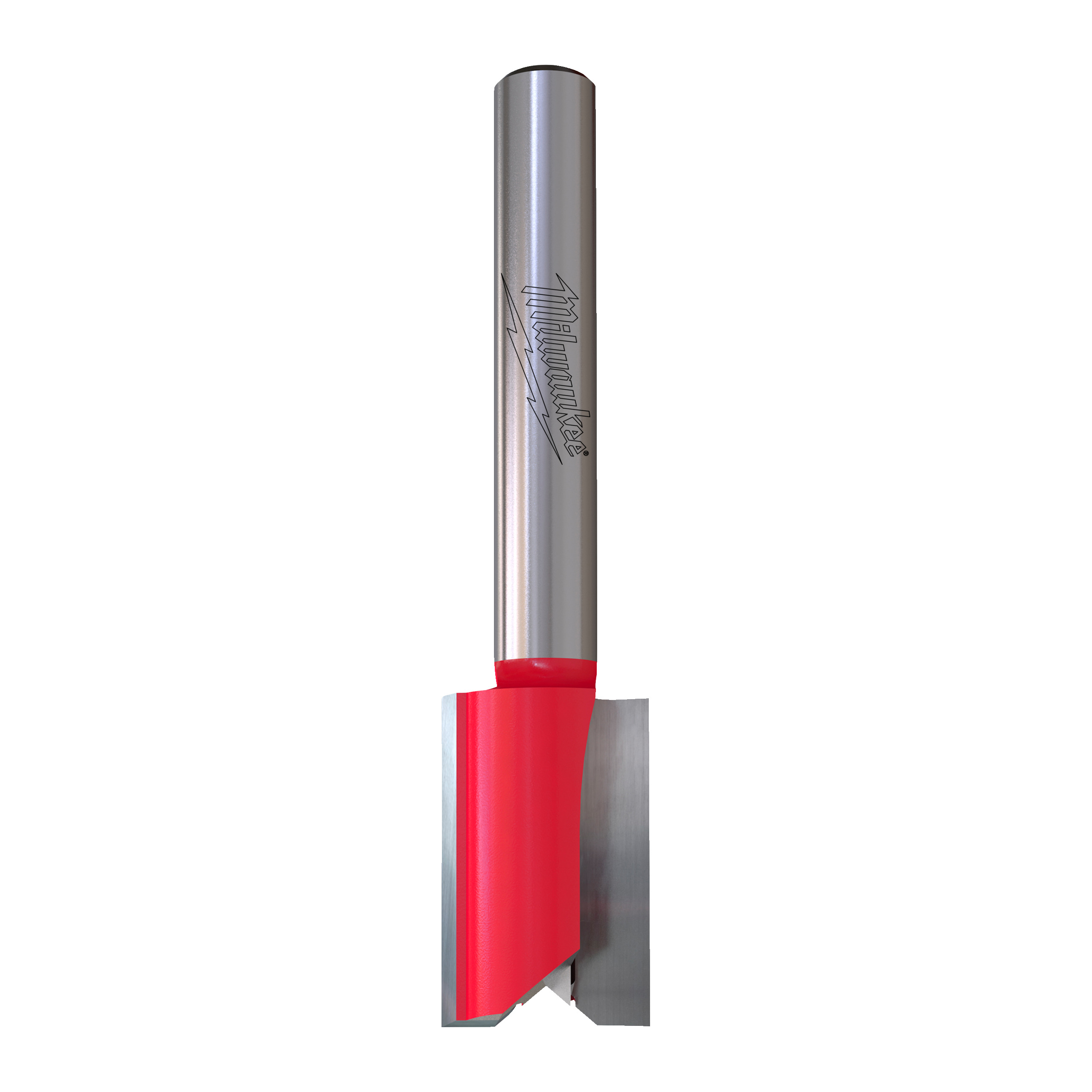 Fresa Madera ¼″ recta 2 filos 12,7/19/57,2mm