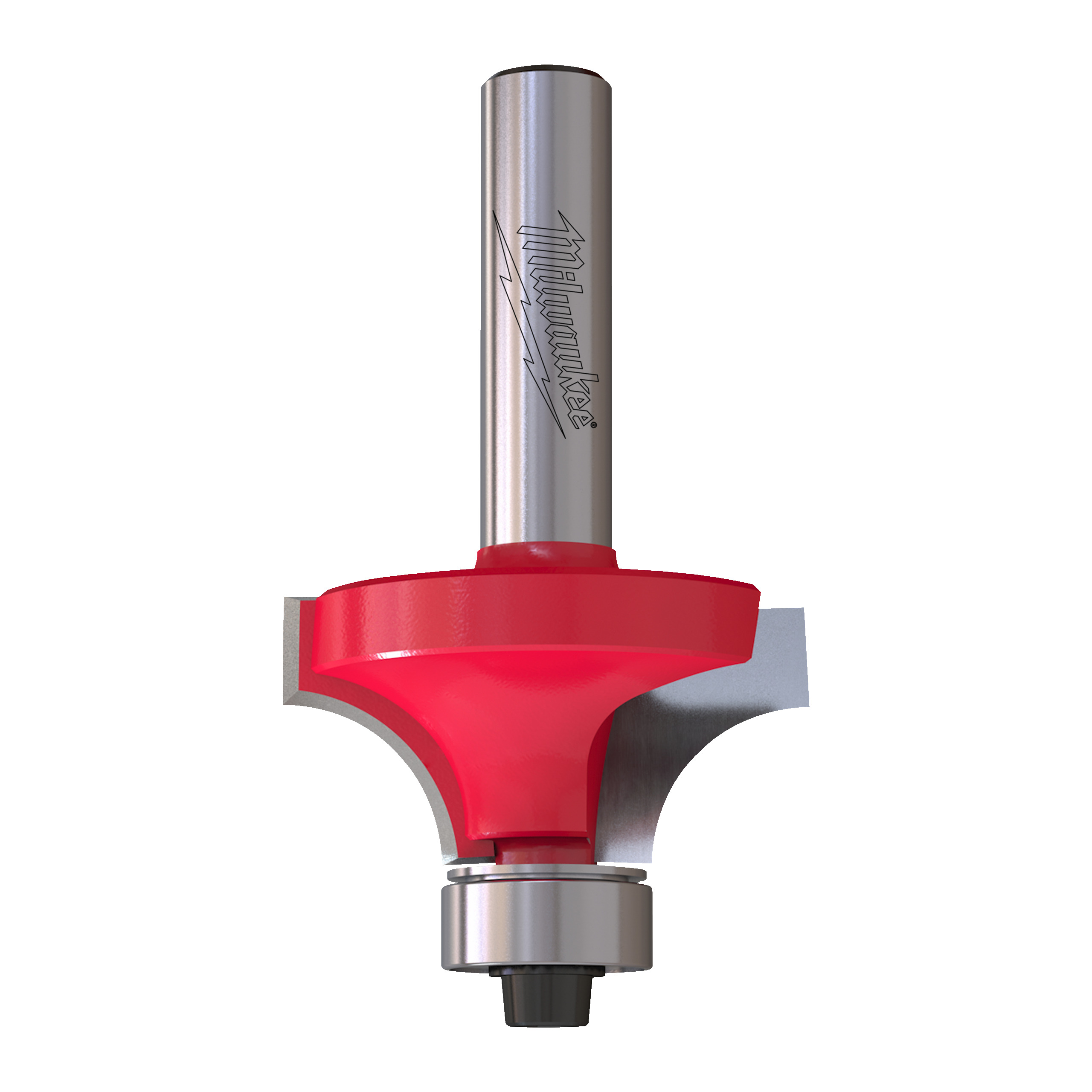 Fresa Madera 8mm para redondear (con rodamiento) 31,7/16/57,3mm