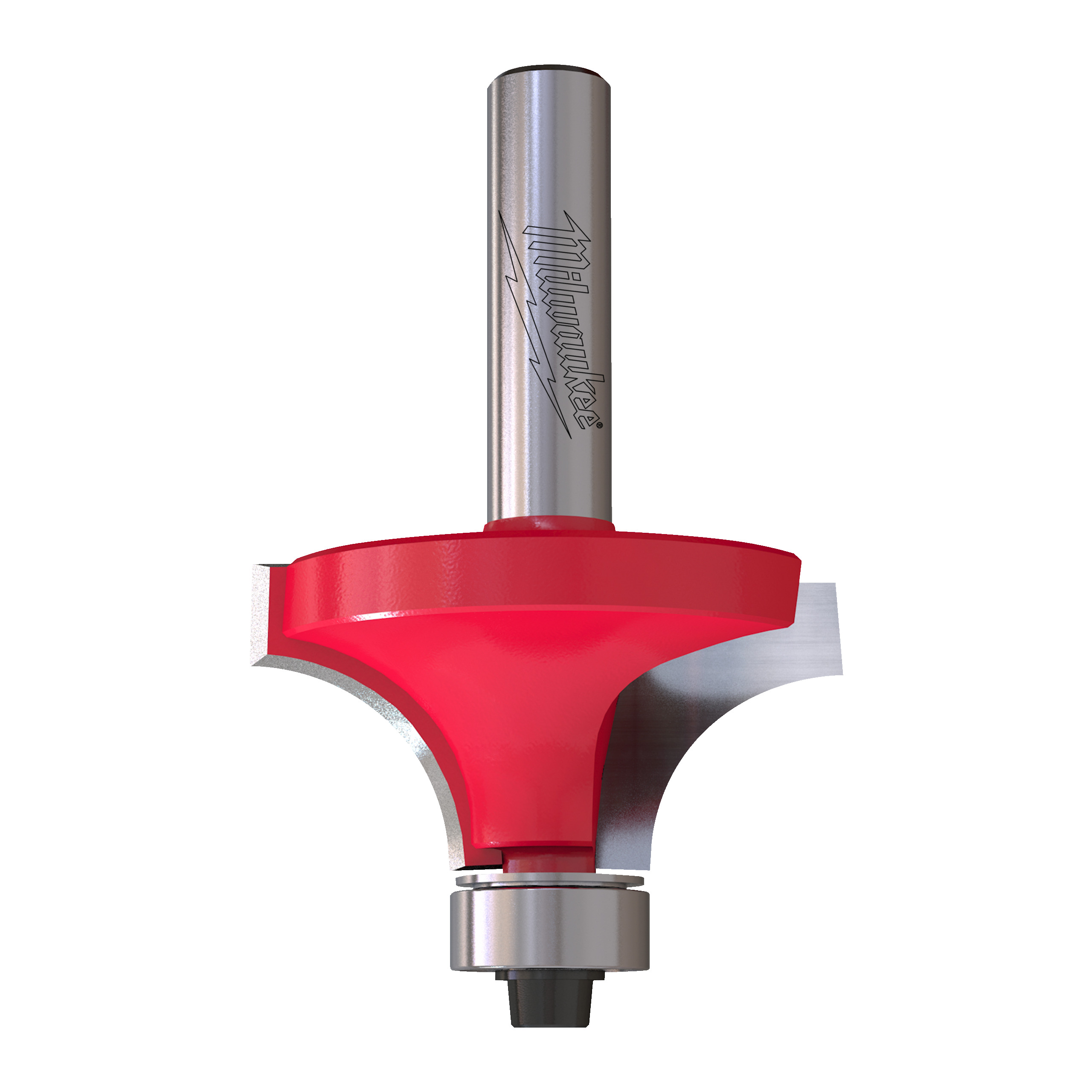 Fresa Madera 8mm para redondear (con rodamiento) 38,1/19/61mm