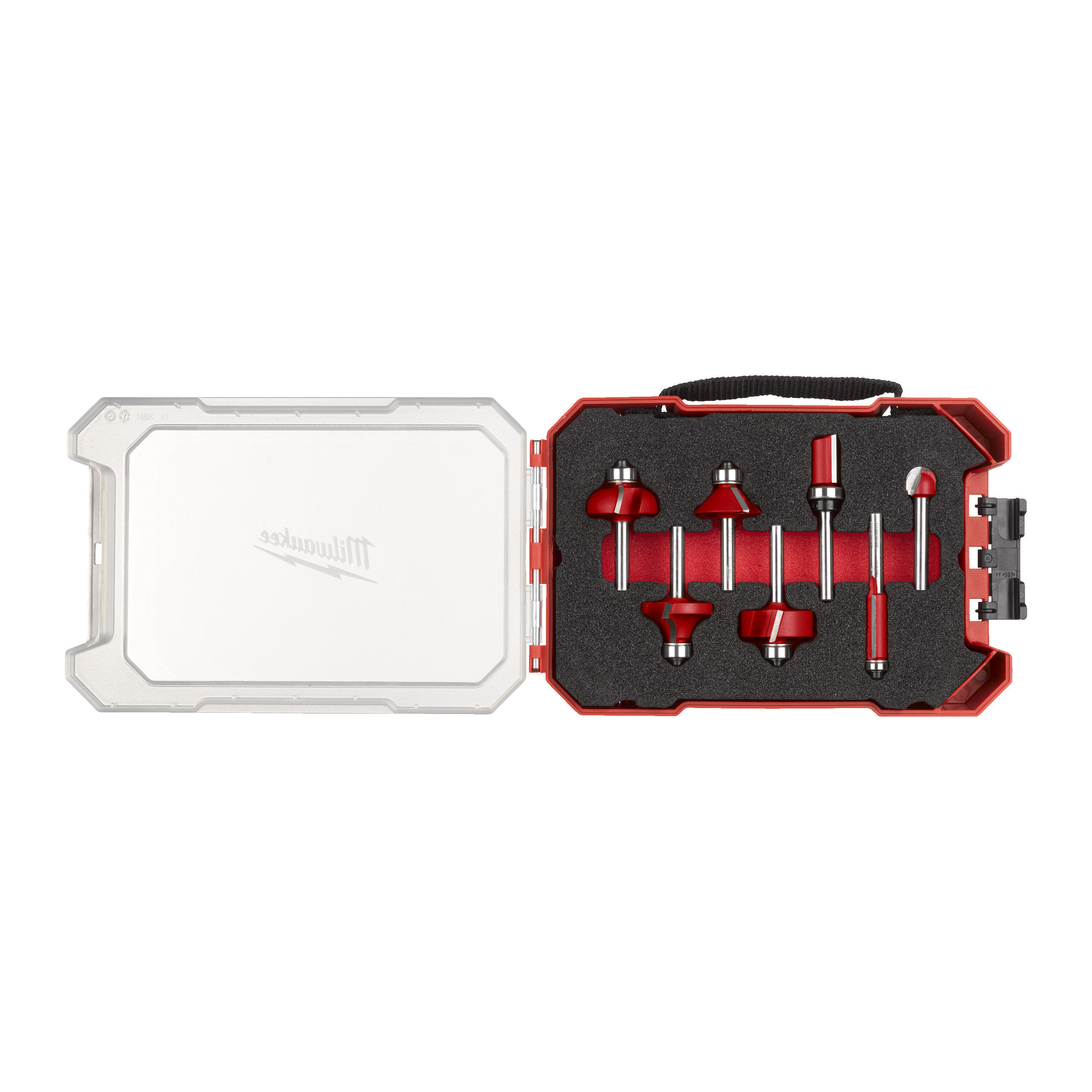 Conjunto de 7 Fresas Madera ¼″ (variadas) 2 filos