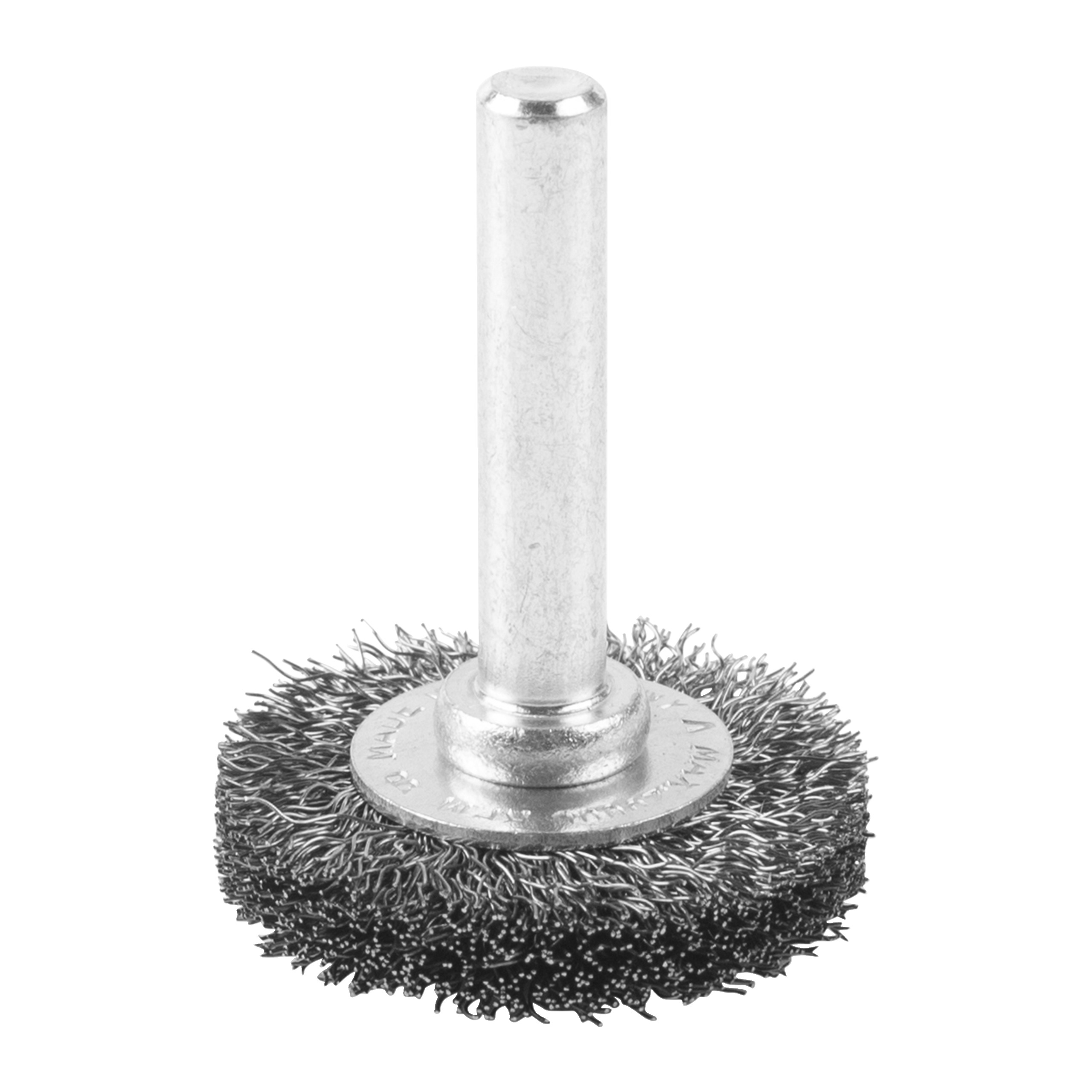 Cepillo Alambre circular ondulado 6mm 30x6 acero INOX. 0,2mm - 3uds