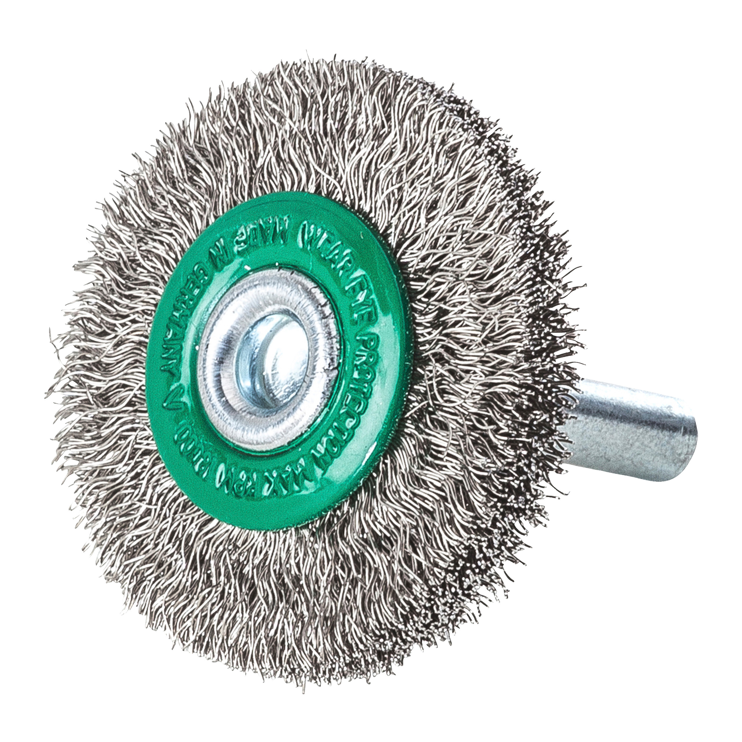 Cepillo Alambre circular ondulado 6mm 40x9 acero INOX. 0,2mm - 3uds