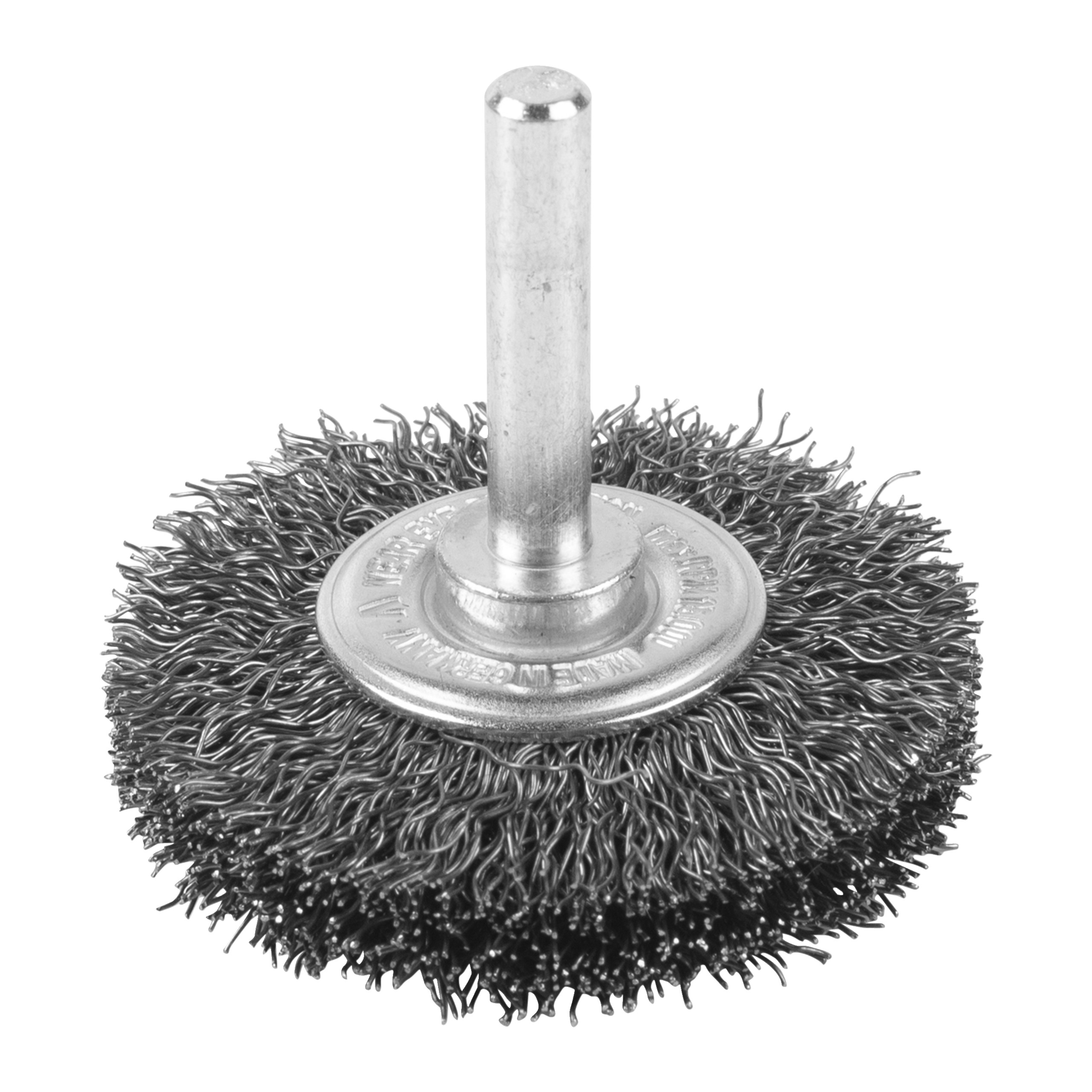Cepillo Alambre circular ondulado 6mm 50x11 acero 0,3mm - 3uds