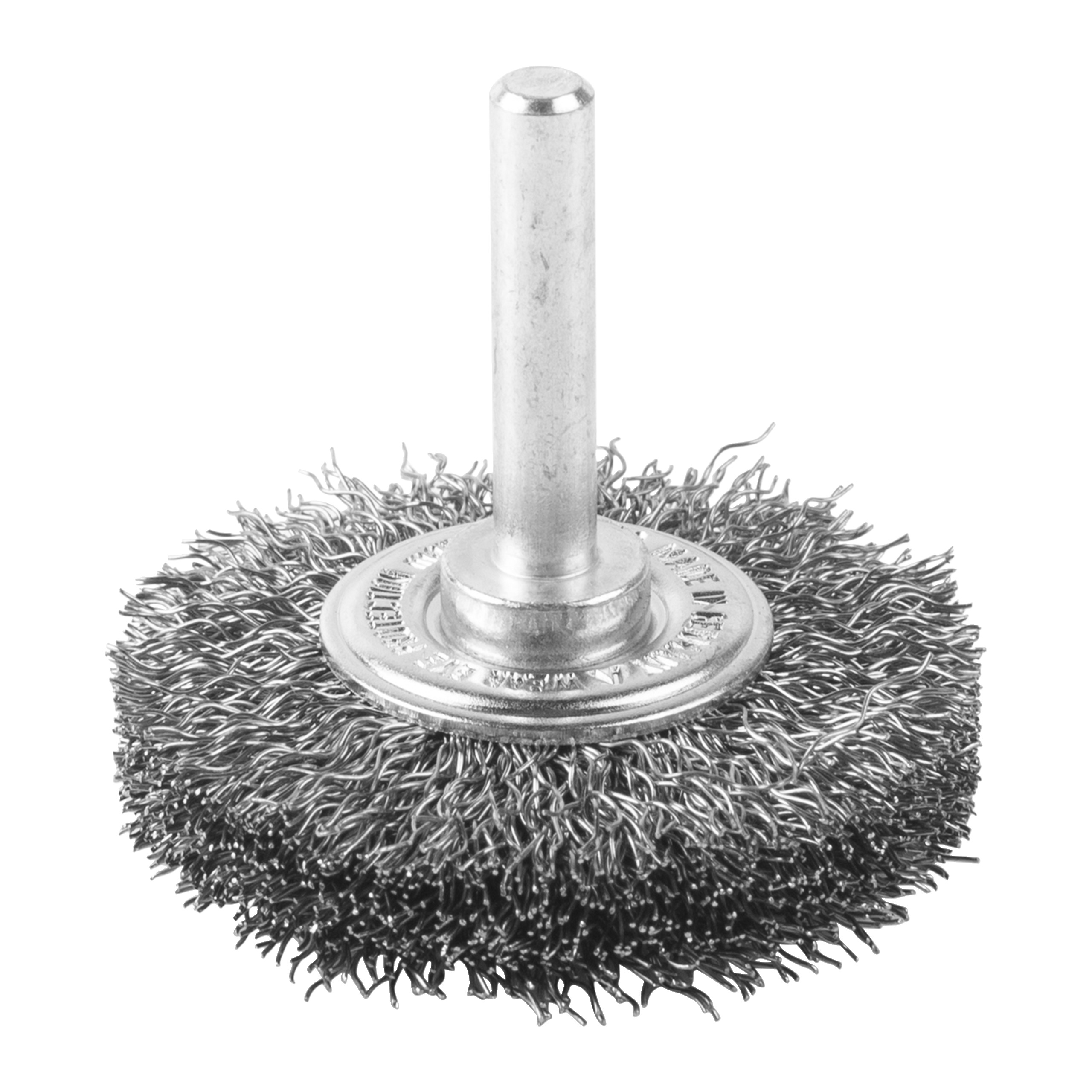 Cepillo Alambre circular ondulado 6mm 50x11 acero INOX. 0,3mm - 3uds