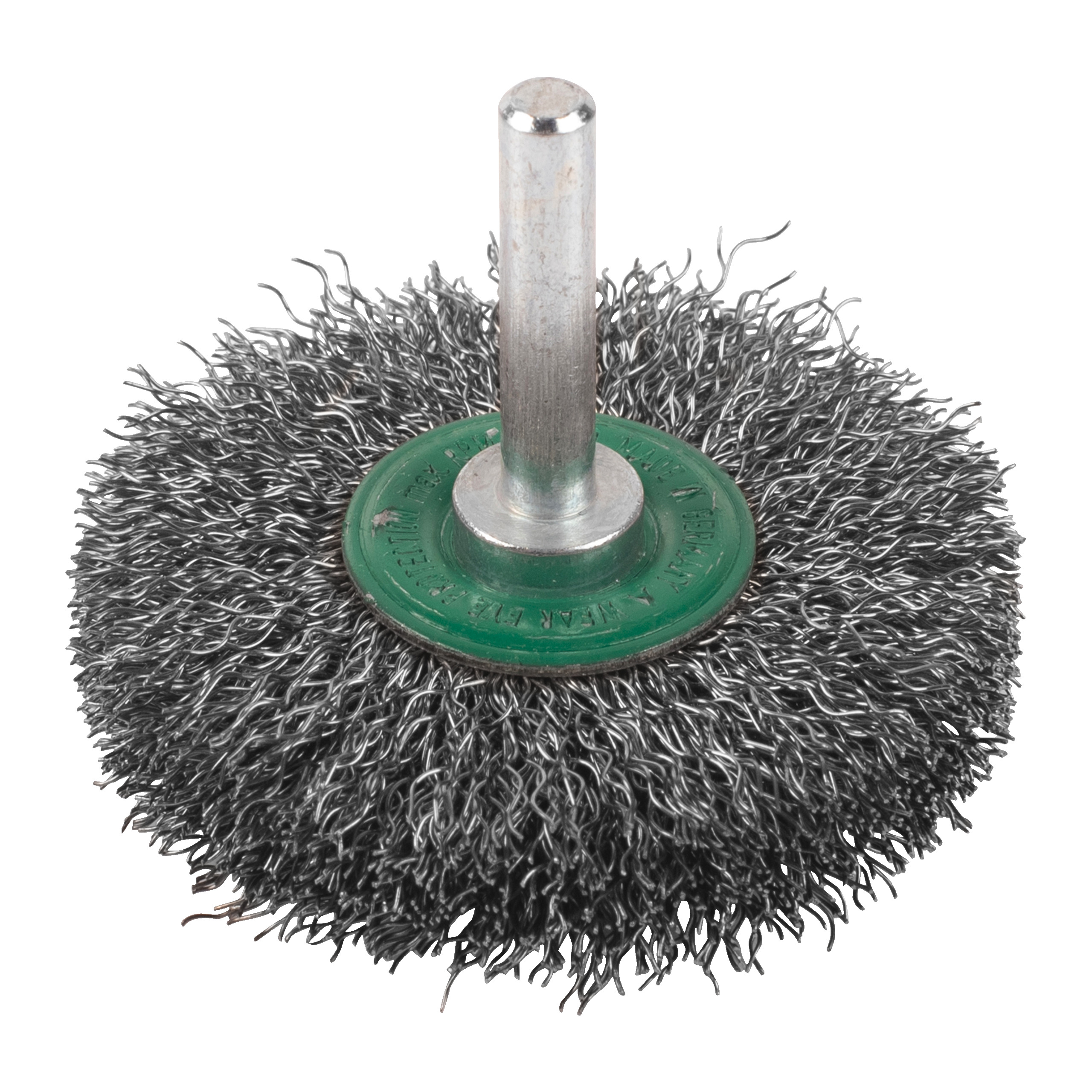 Cepillo Alambre circular ondulado 6mm 60x13 acero INOX. 0,3mm - 3uds