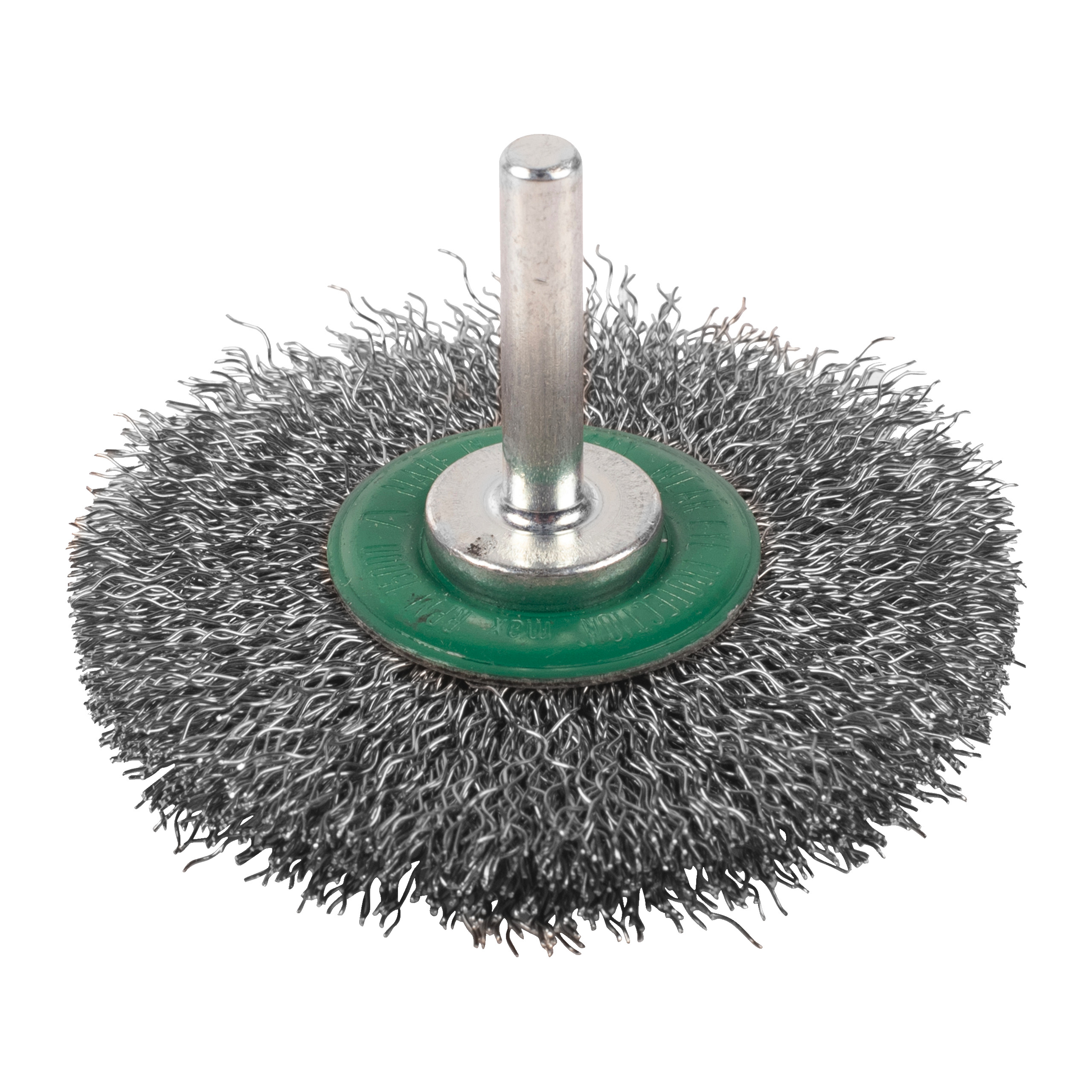 Cepillo Alambre circular ondulado 6mm 70x9 acero INOX. 0,3mm - 3uds