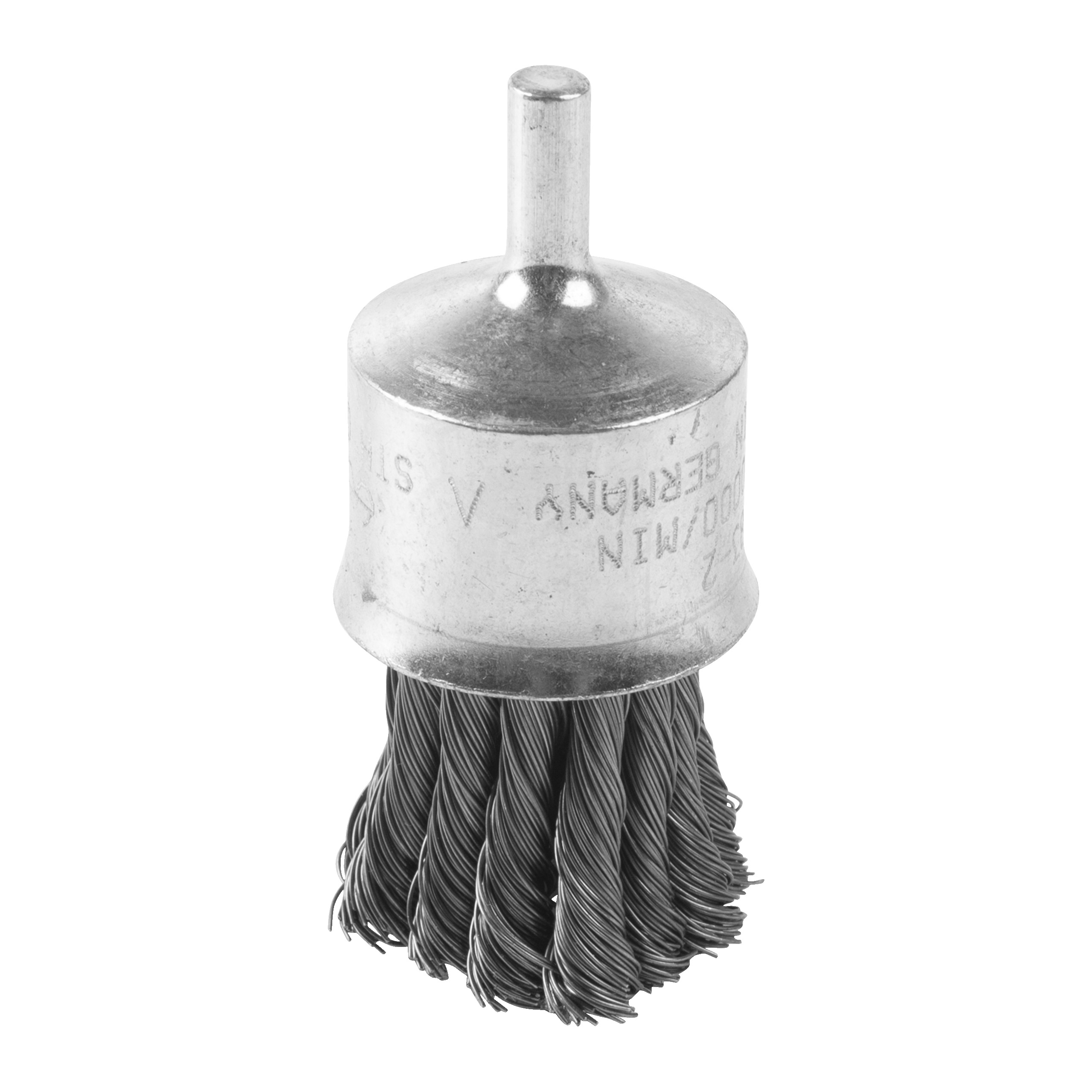 Cepillo Alambre de acabados trenzado 6mm 29x28x72 acero 0,35mm  - 3uds