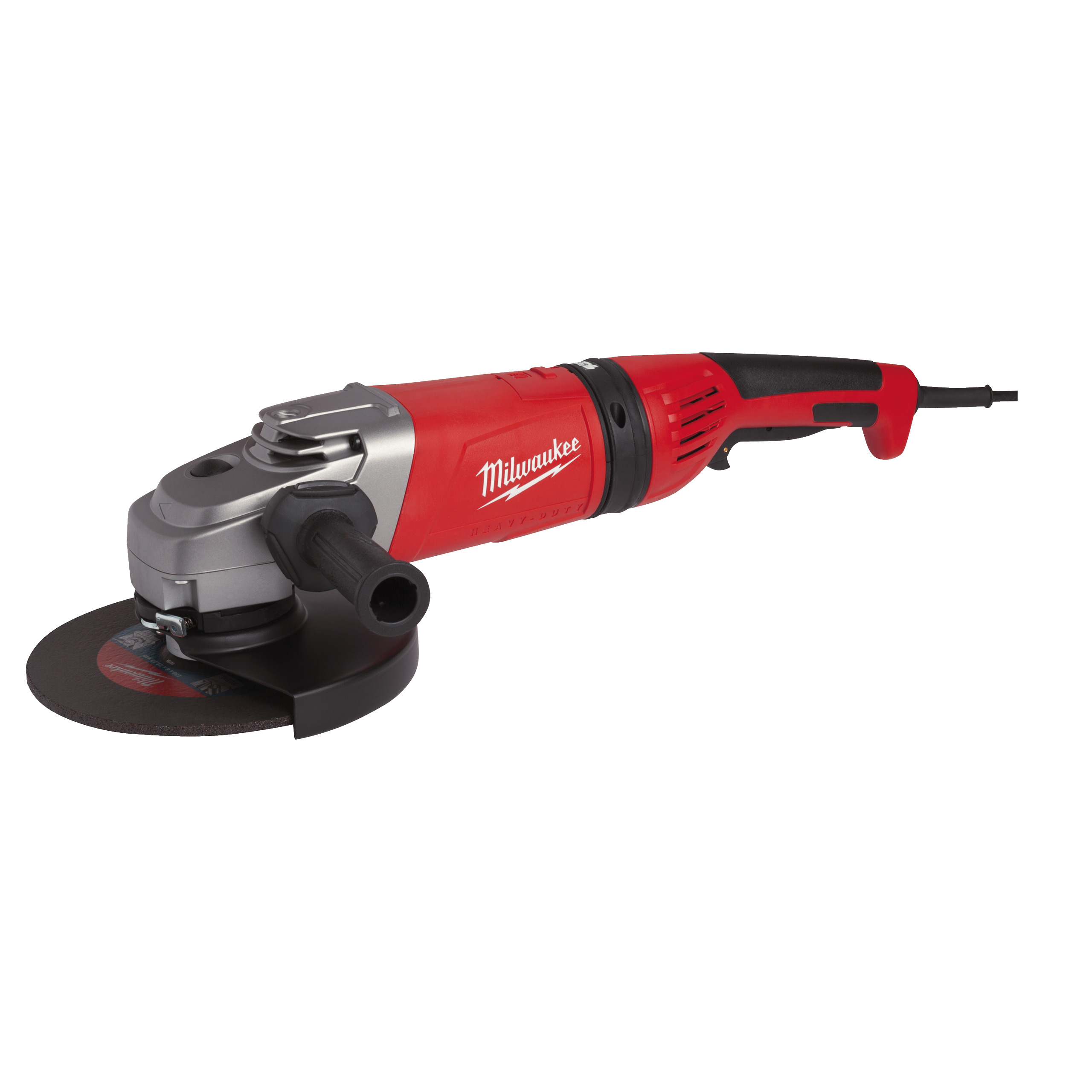 Amoladora angular de 2600W con AVS y protección contra el retroceso