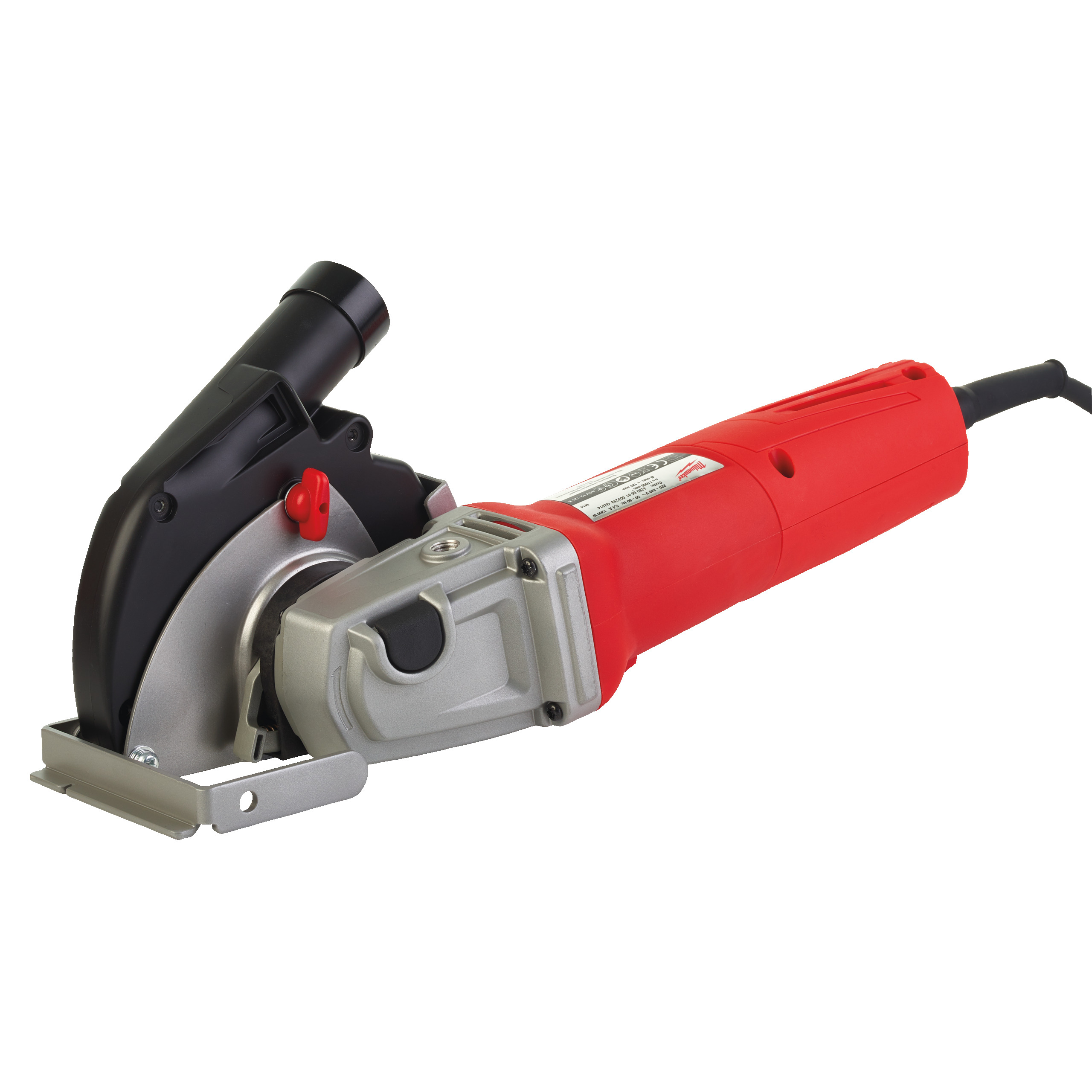 Amoladora angular de 1200W con sistema de aspiración (profundidad de 28mm)