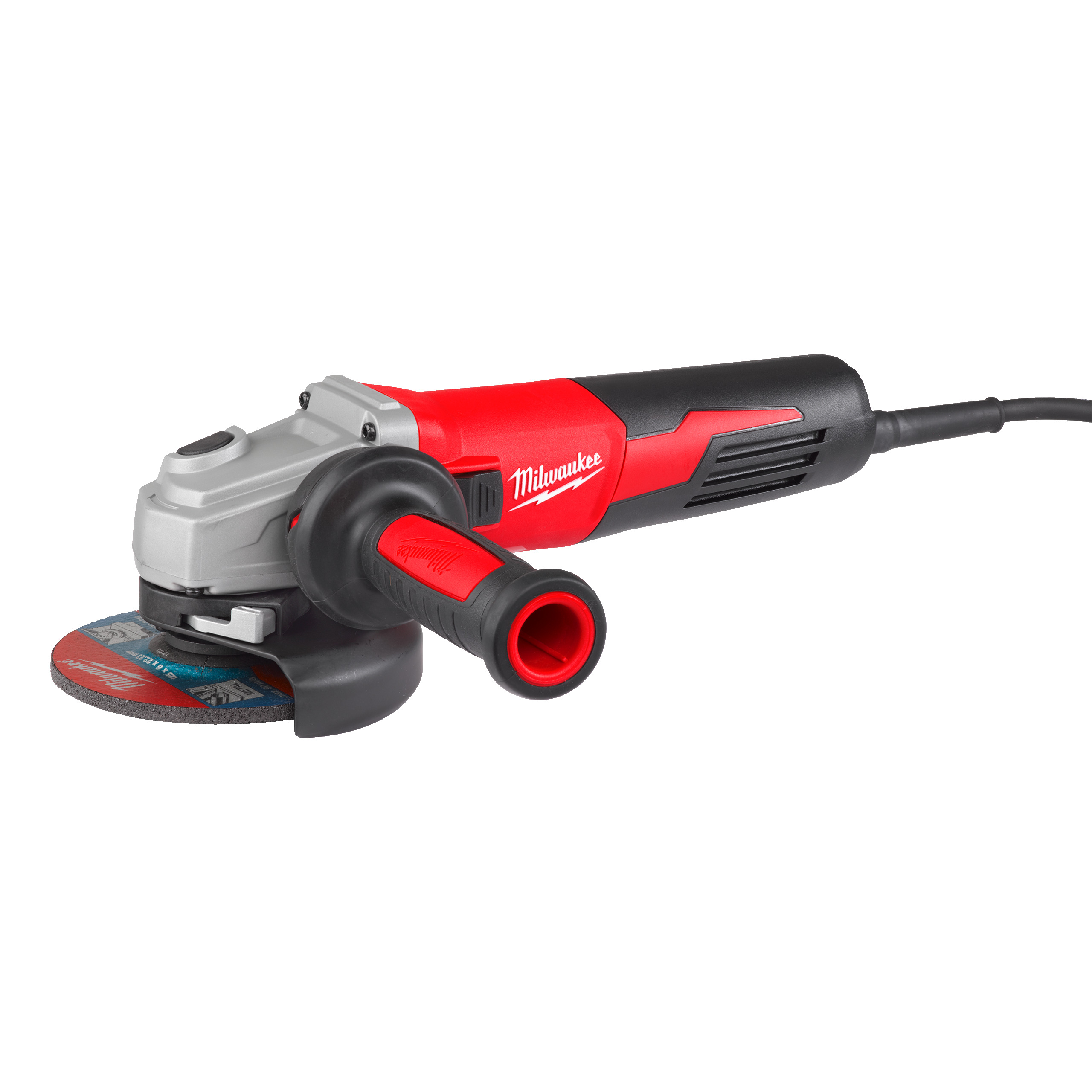 Amoladora angular de 1250W con AVS e interruptor deslizante