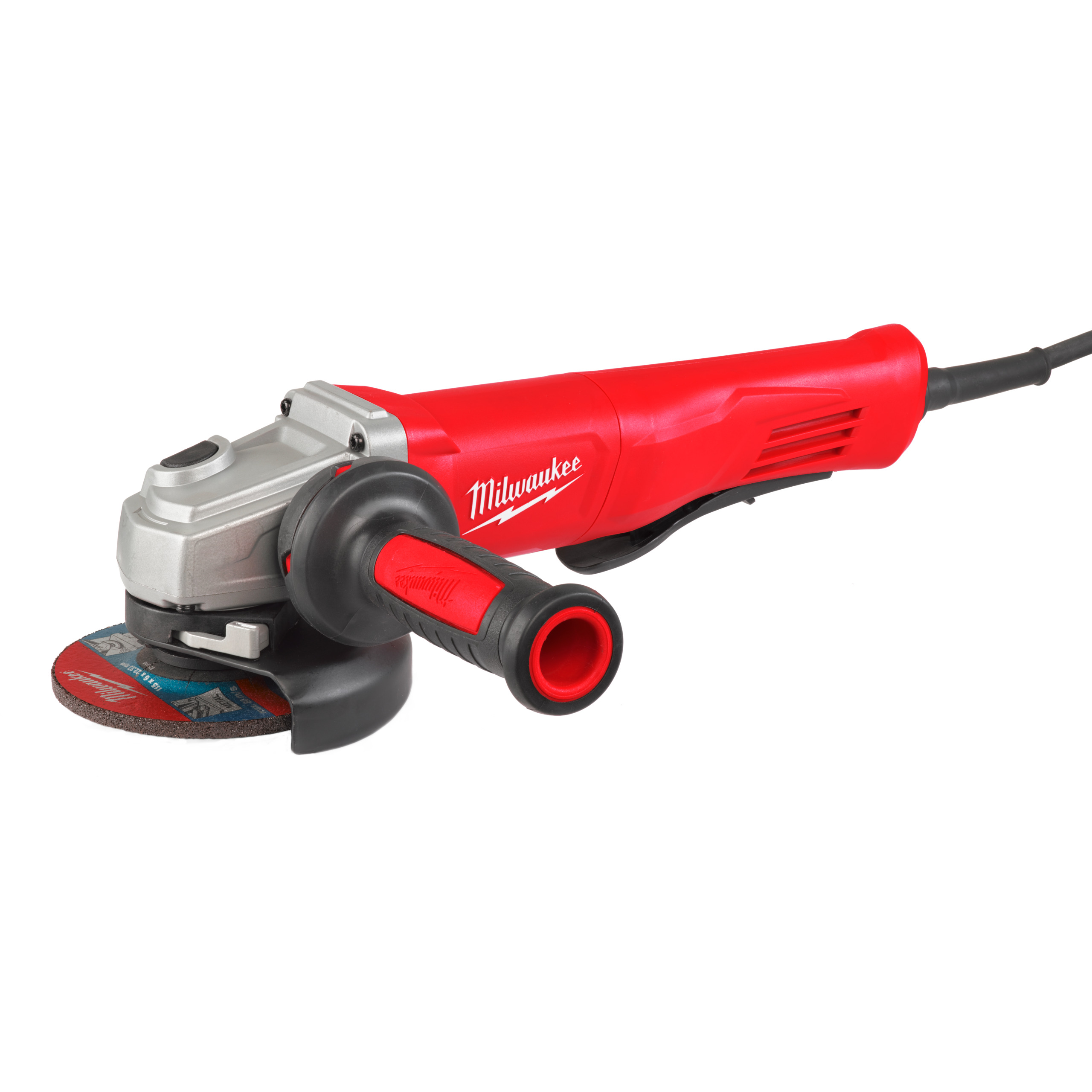 Amoladora angular de 1250W con AVS e interruptor de paleta