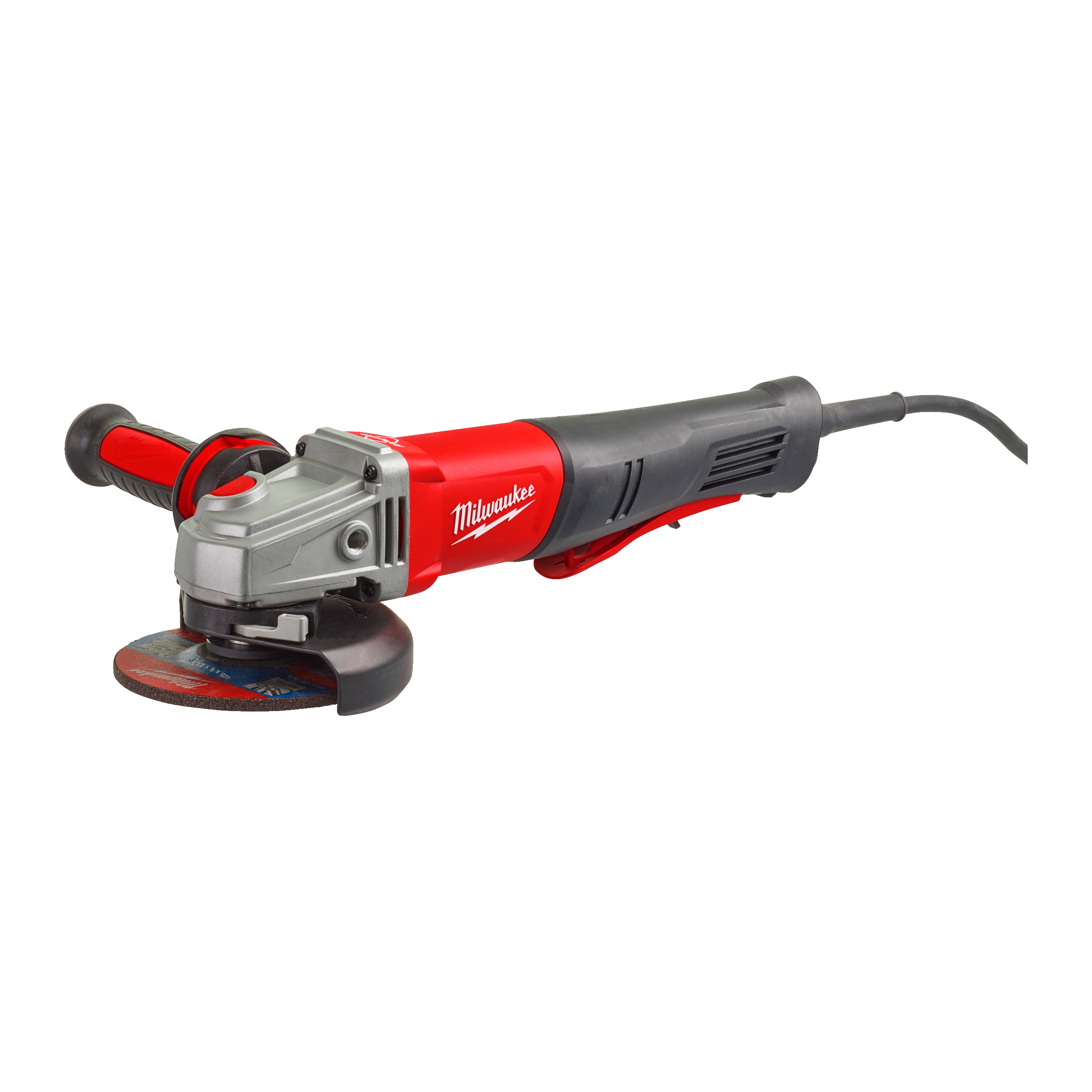 Amoladora con freno de 1250W con AVS e interruptor de paleta