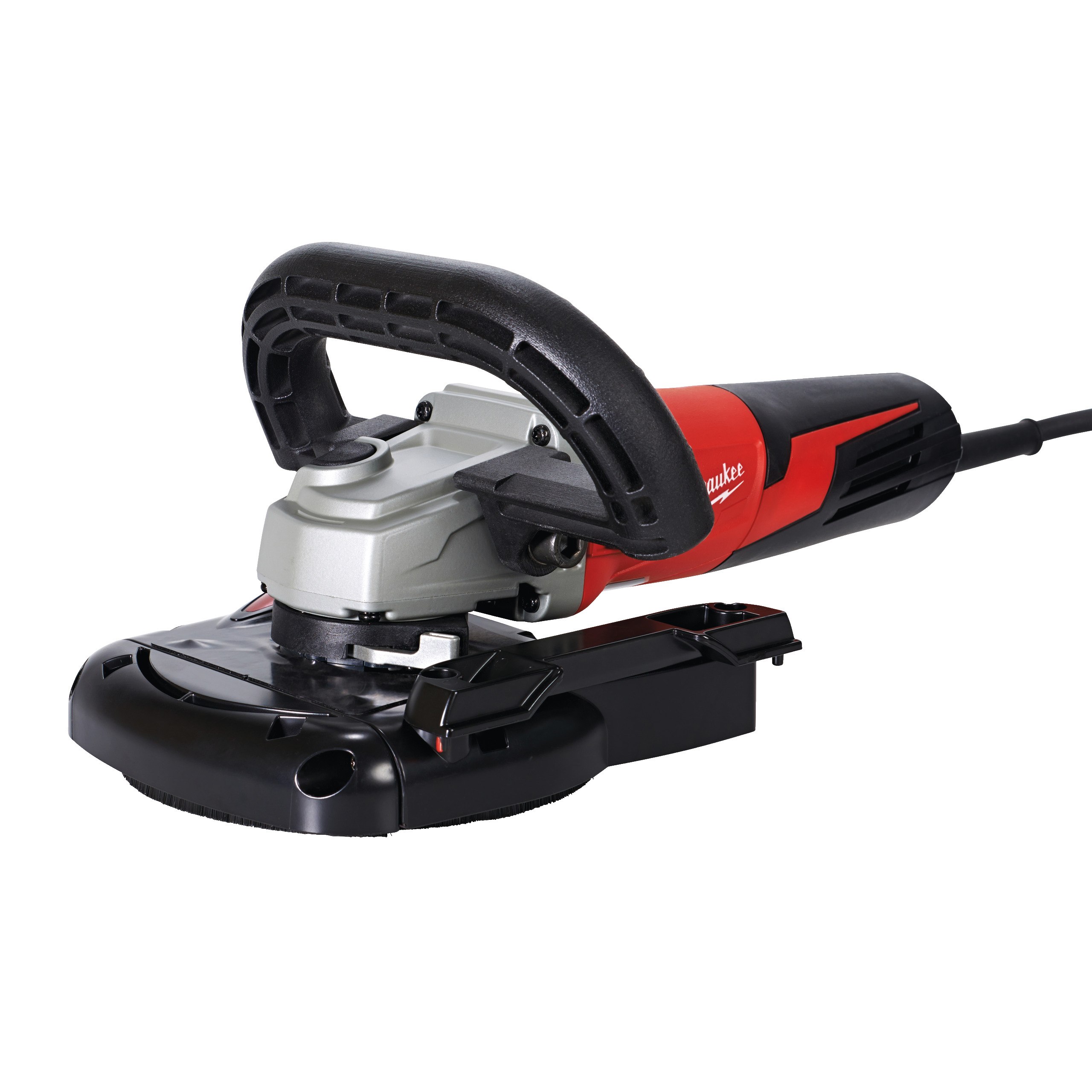 Amoladora angular de 1550W con protector de desbaste
