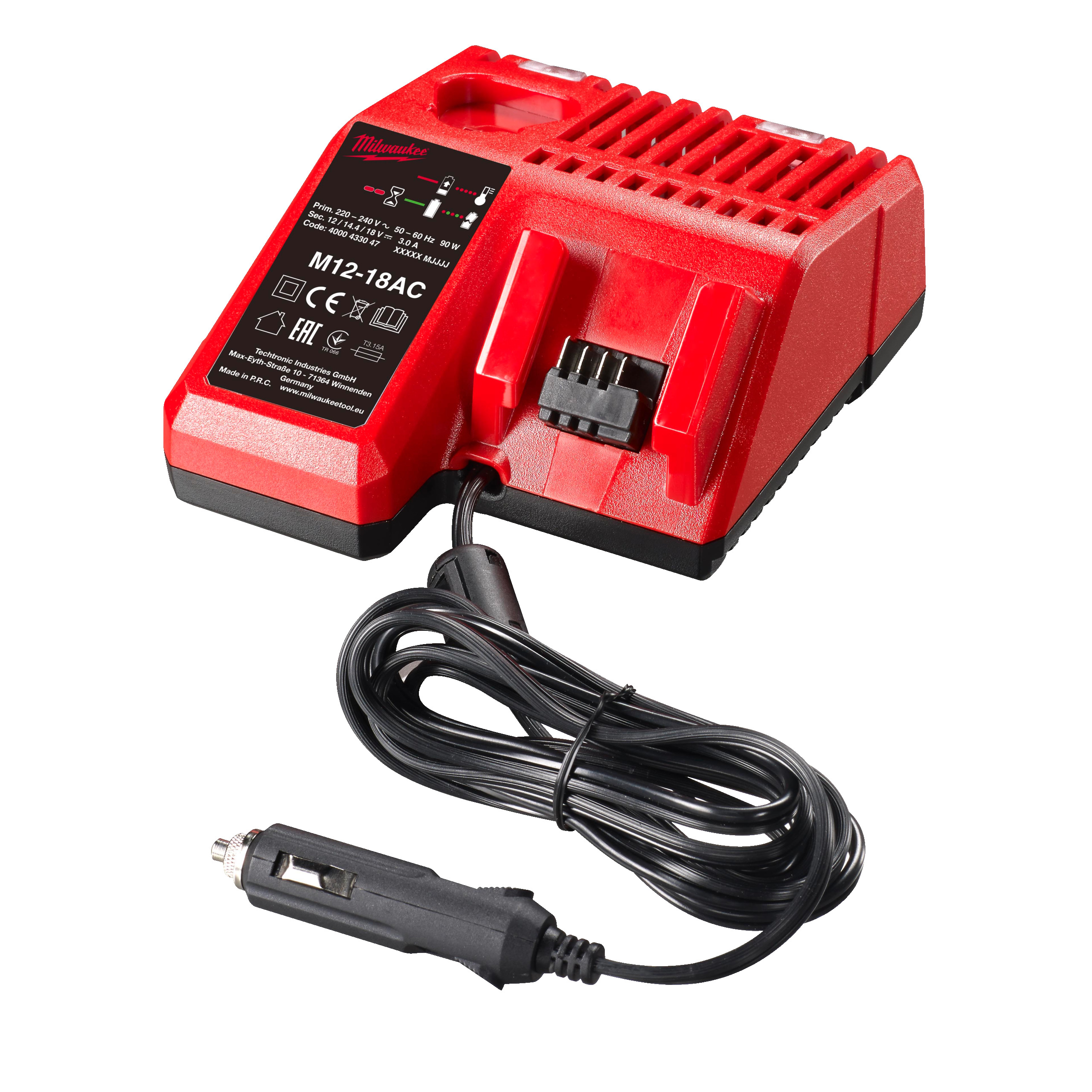 Cargador para coche multivoltaje M12™ - M18™