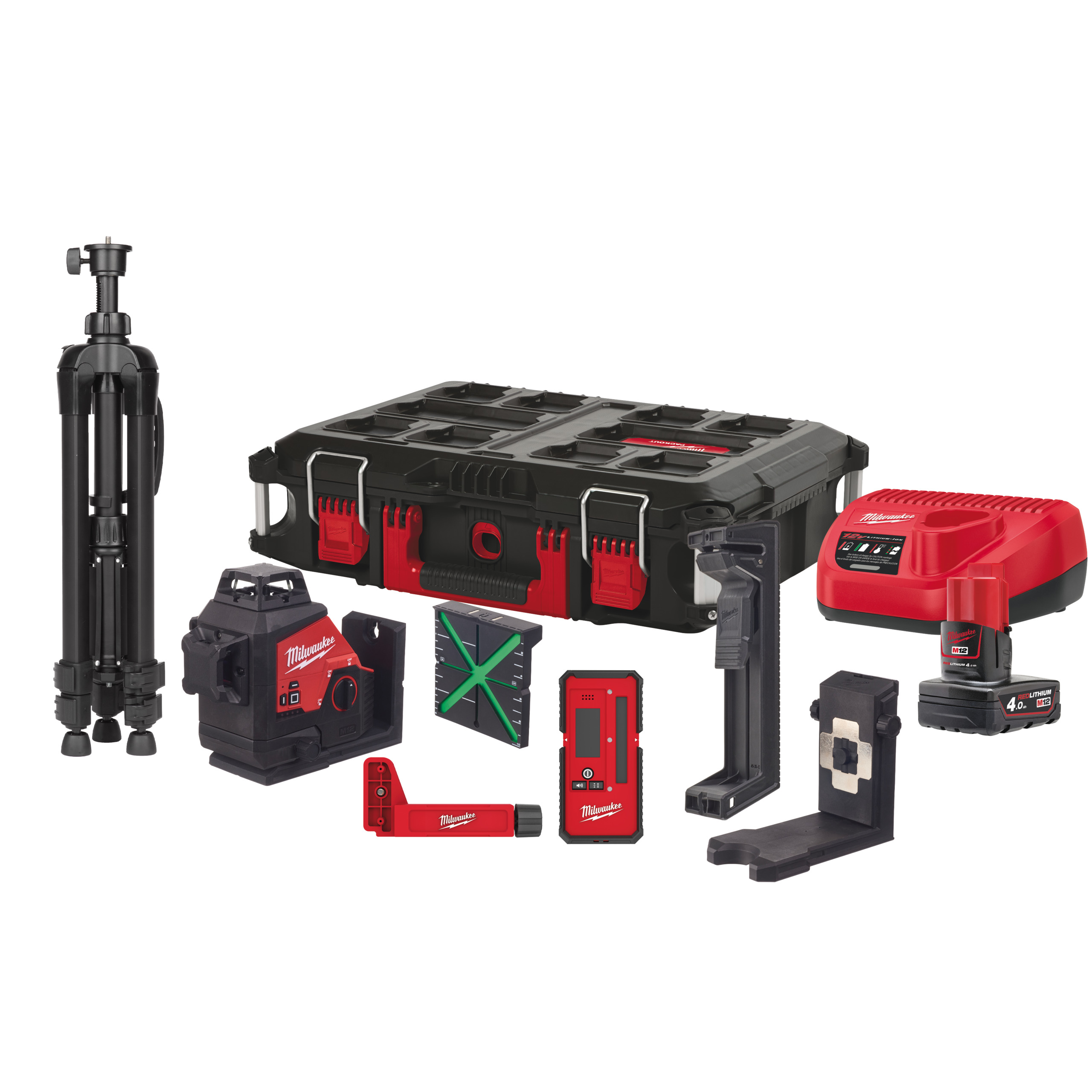 Kit de nivel láser de 3 líneas M12™